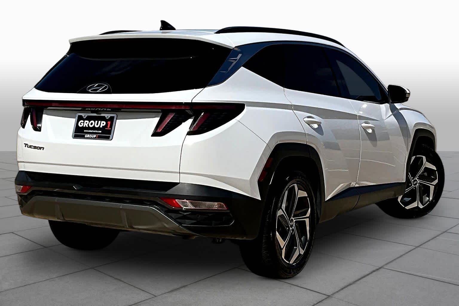 2024 Hyundai Tucson Limited White Pearl at Texan GMC Buick