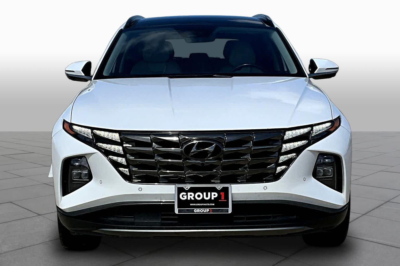 2024 Hyundai Tucson Limited White Pearl at Texan GMC Buick
