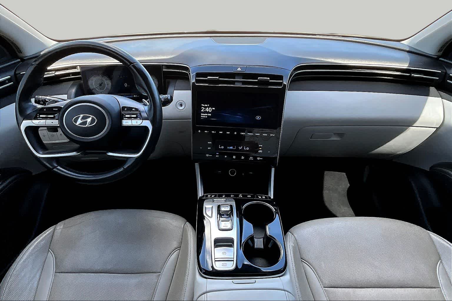 2024 Hyundai Tucson Limited White Pearl at Texan GMC Buick