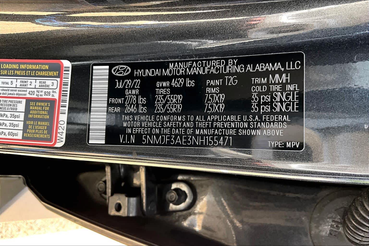 2022 Hyundai Tucson SEL Portofino Gray at HGreg Houston
