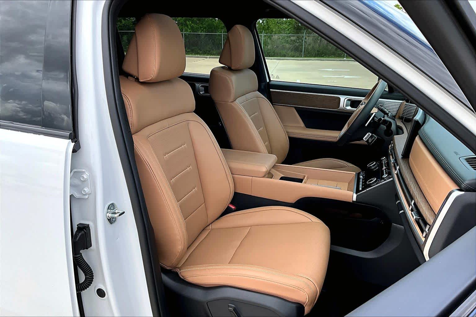 2026 Hyundai Santa Fe Calligraphy Serenity White at Texan GMC Buick