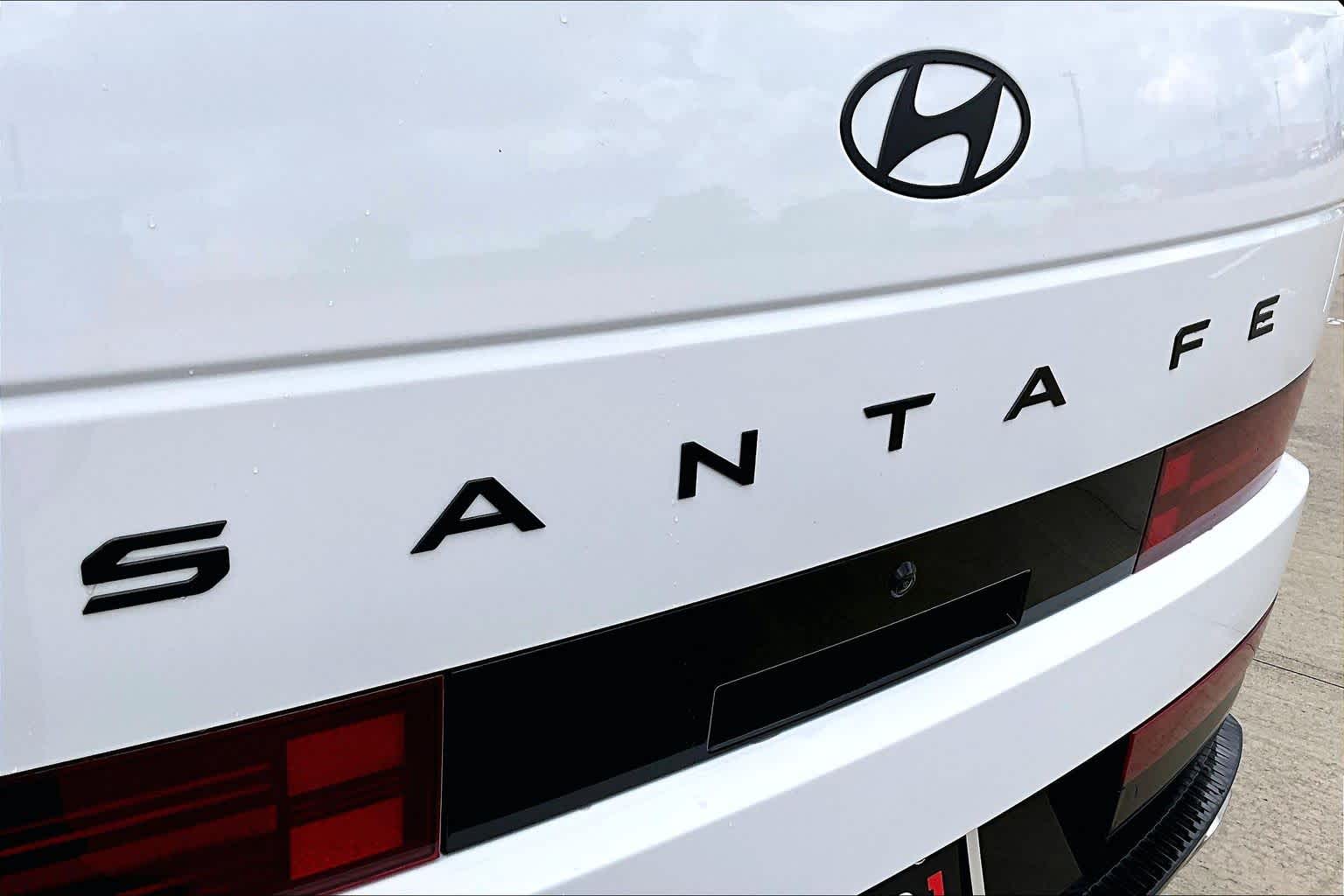 2026 Hyundai Santa Fe Calligraphy Serenity White at Texan GMC Buick
