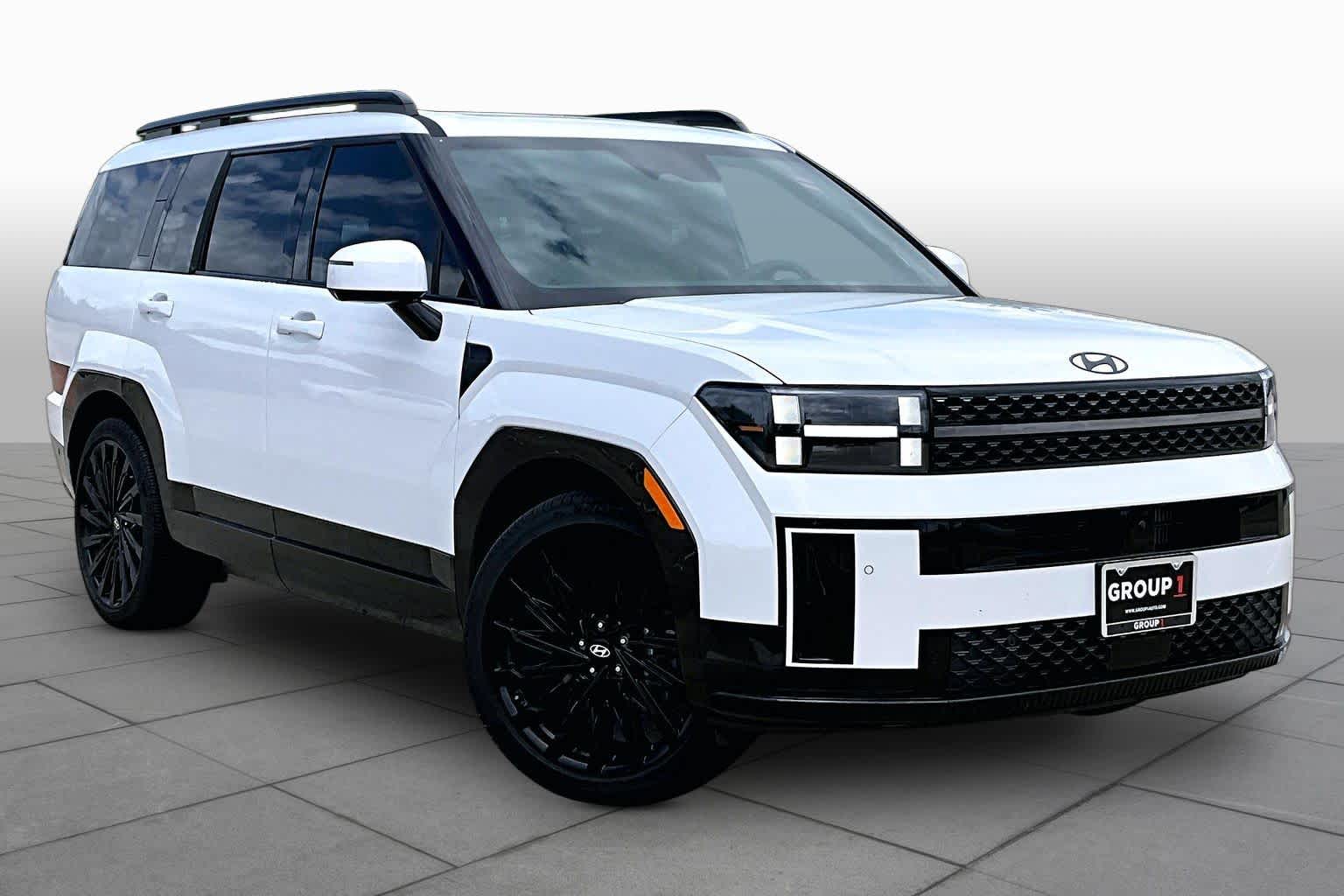 2026 Hyundai Santa Fe Calligraphy Serenity White at Texan GMC Buick