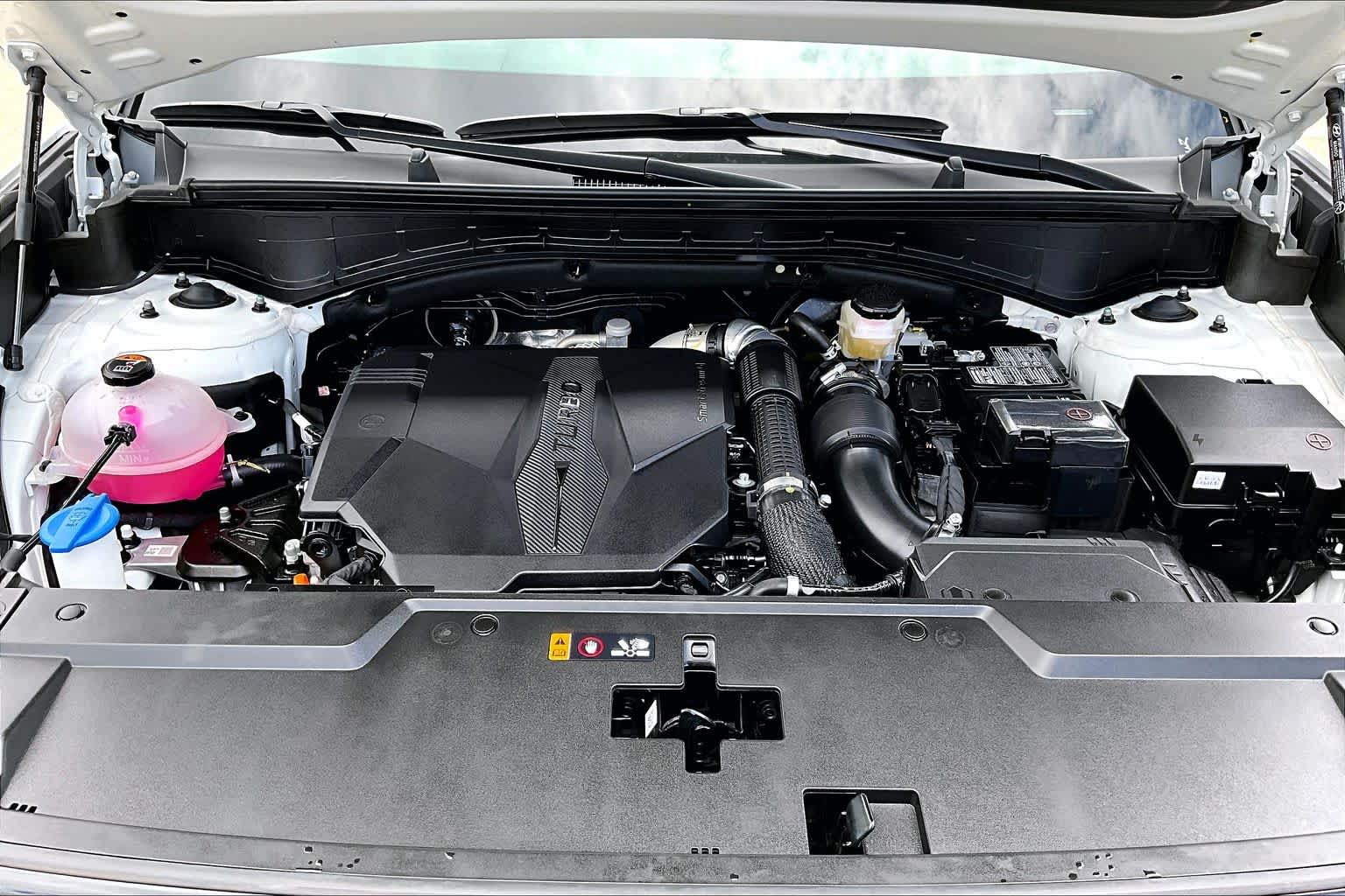 2026 Hyundai Santa Fe Calligraphy Serenity White at Texan GMC Buick