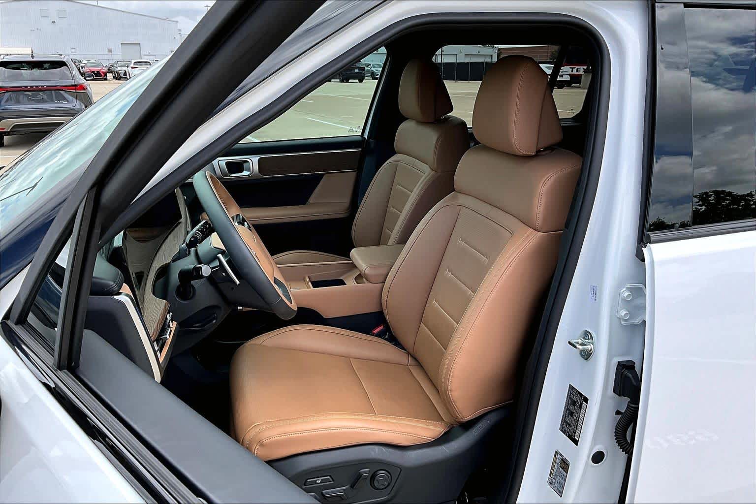 2026 Hyundai Santa Fe Calligraphy Serenity White at Texan GMC Buick