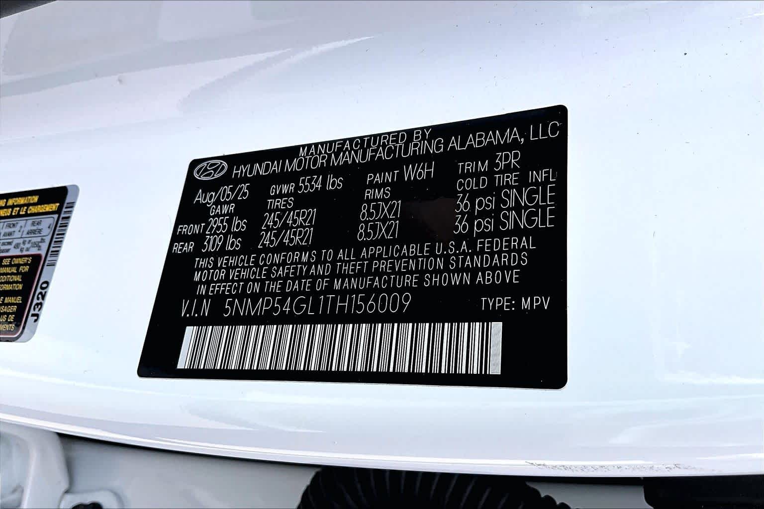 2026 Hyundai Santa Fe Calligraphy Serenity White at Texan GMC Buick