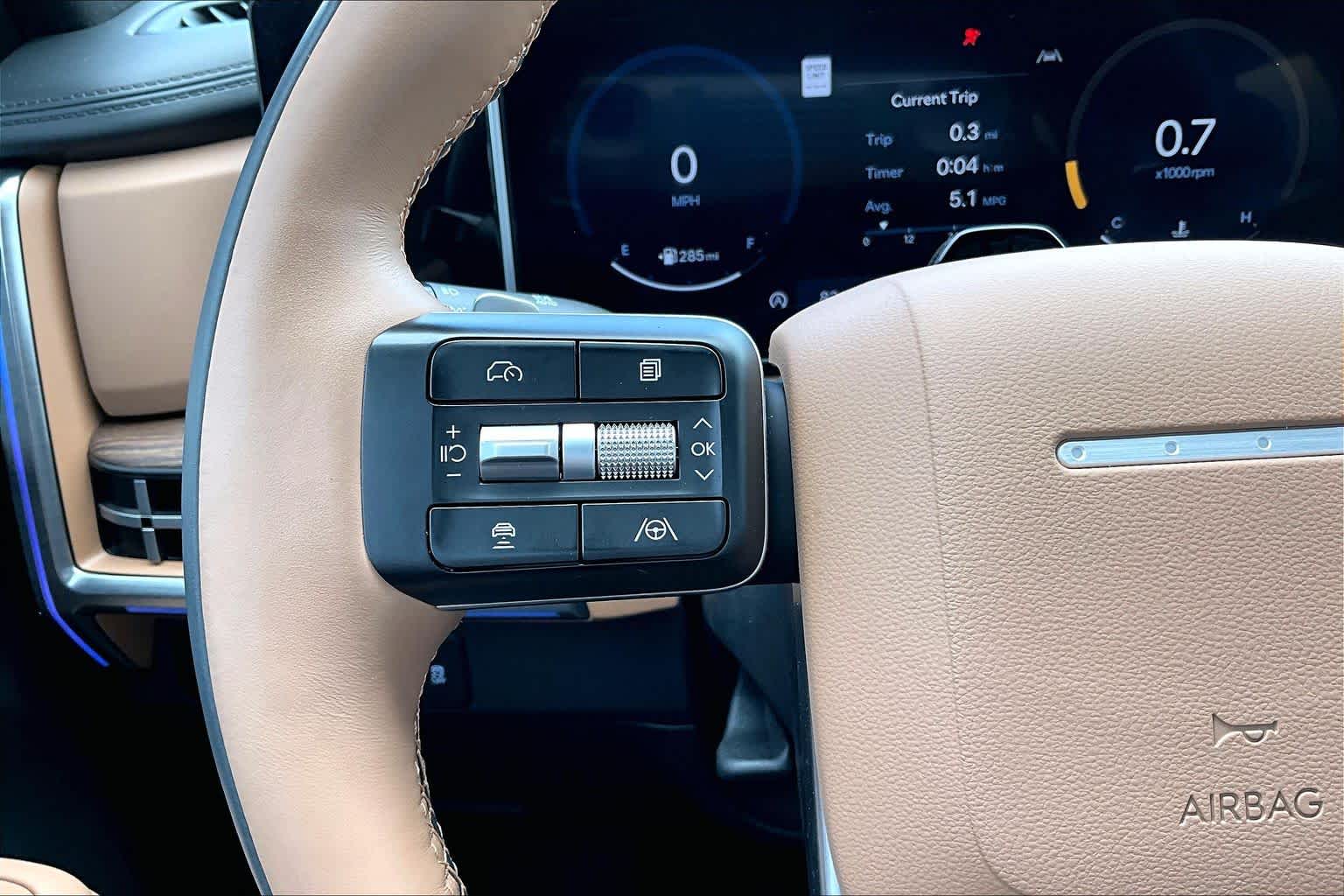 2026 Hyundai Santa Fe Calligraphy Serenity White at Texan GMC Buick