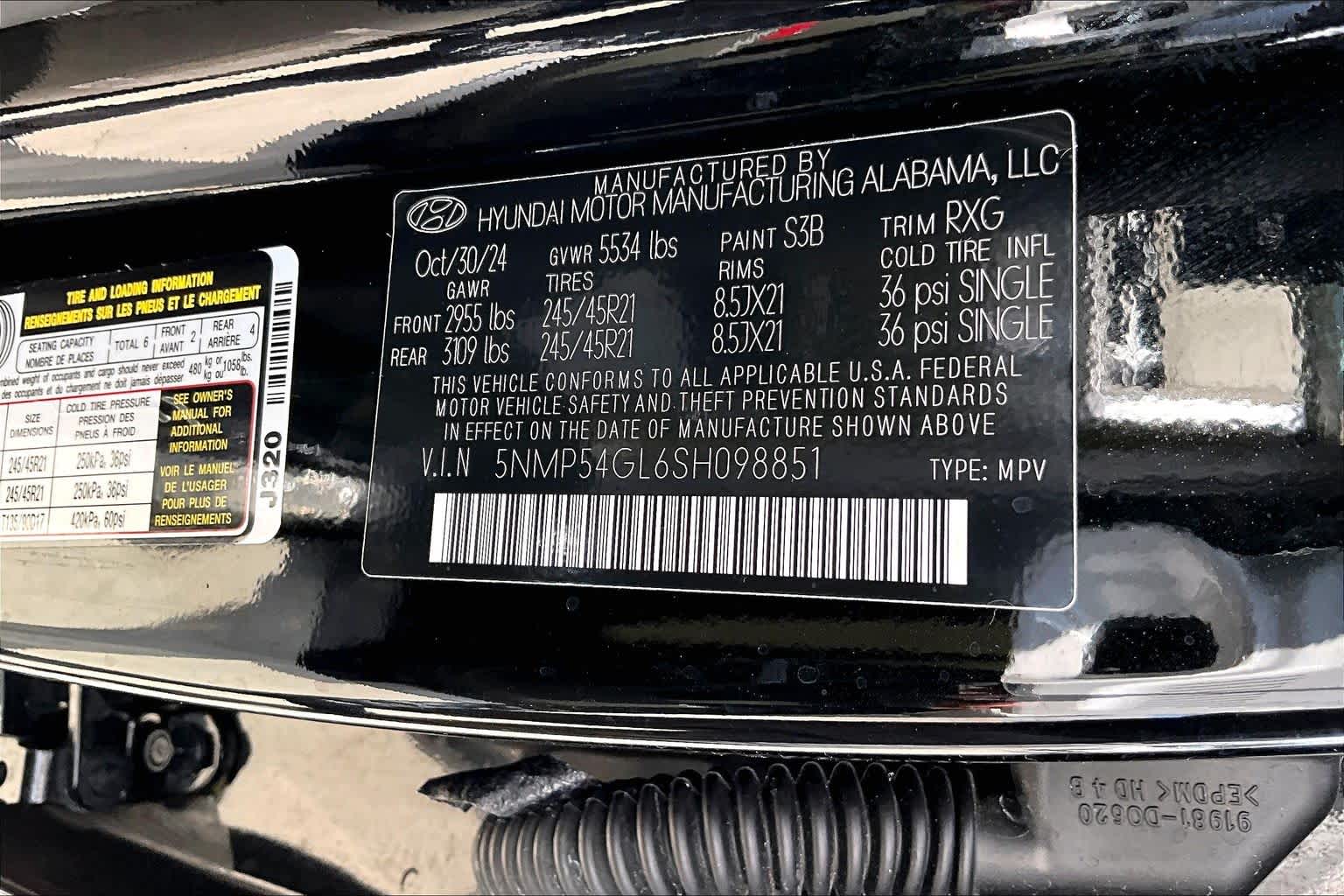 2025 Hyundai Santa Fe Calligraphy Phantom Black at BMW of West Houston