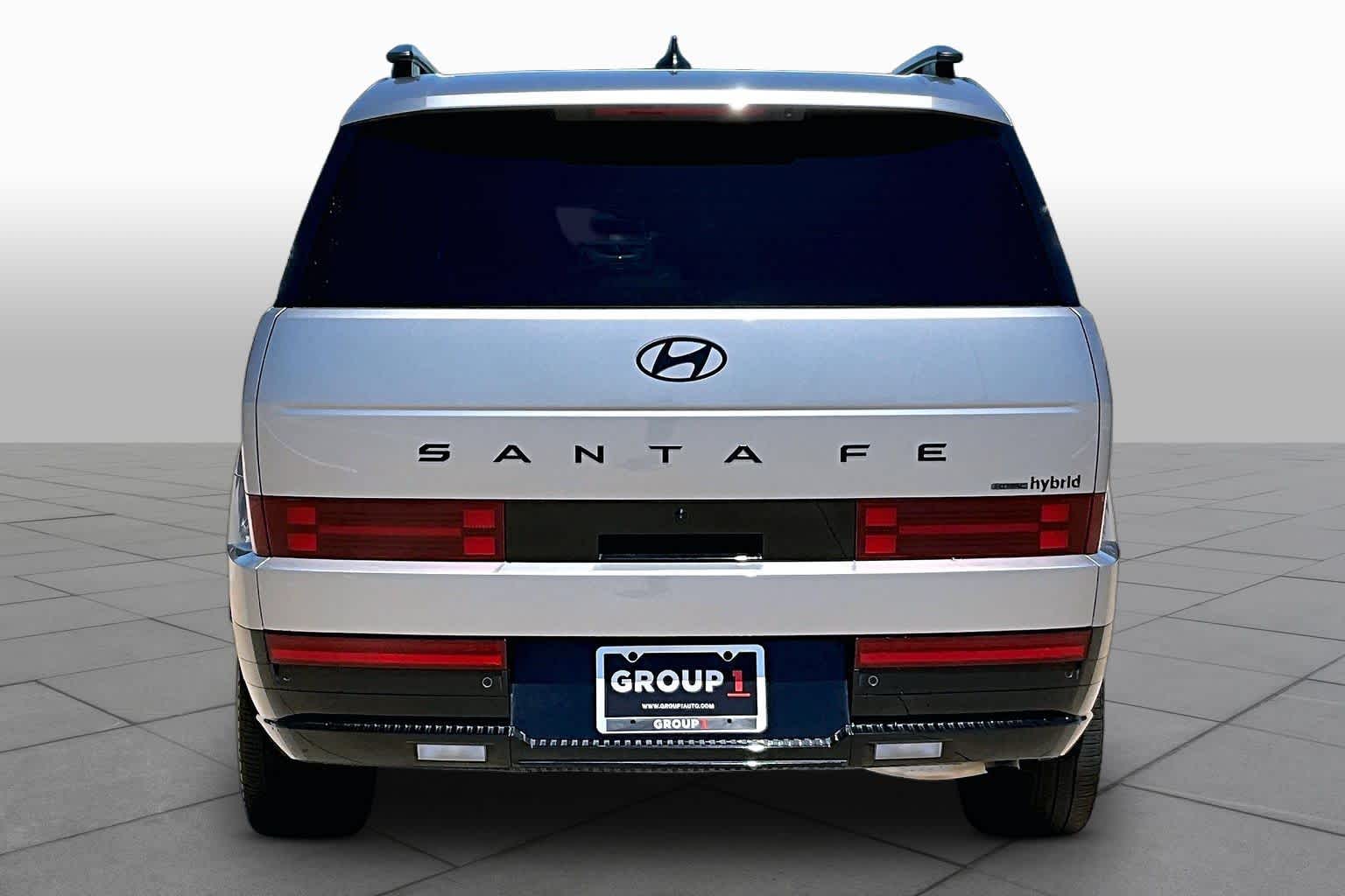2024 Hyundai Santa Fe Hybrid Calligraphy Shimmering Silver at Lexus Southwest Houston
