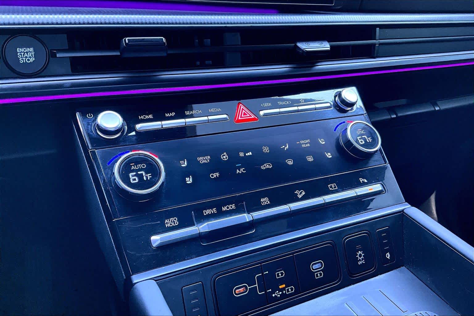 2024 Hyundai Santa Fe Hybrid Calligraphy Shimmering Silver at Lexus Southwest Houston