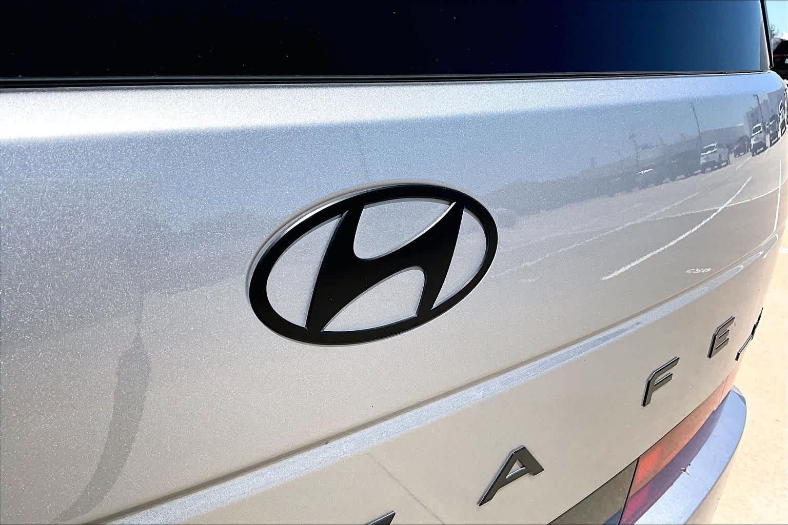 2024 Hyundai Santa Fe Hybrid Calligraphy Shimmering Silver at Lexus Southwest Houston