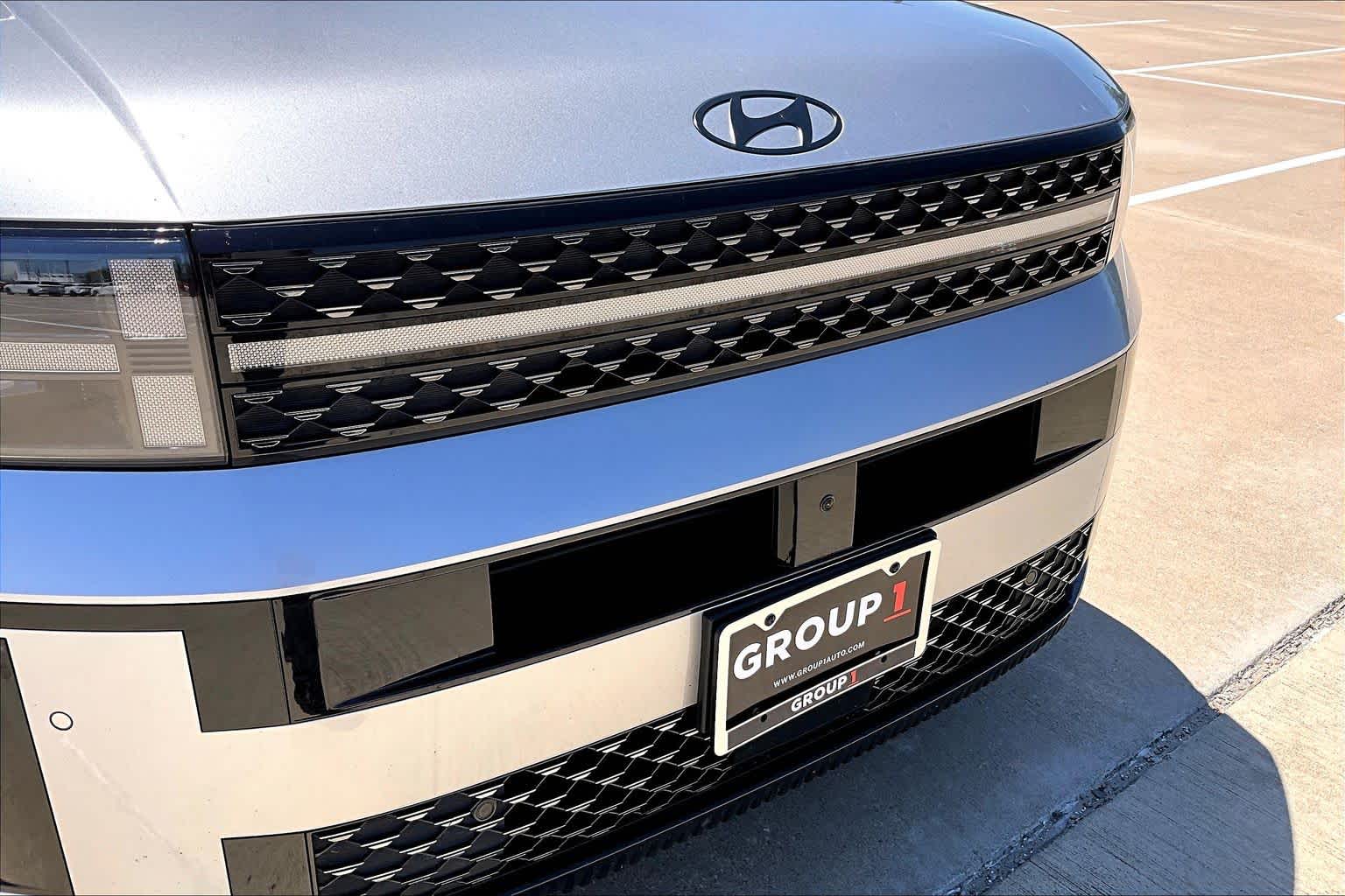 2024 Hyundai Santa Fe Hybrid Calligraphy Shimmering Silver at Lexus Southwest Houston