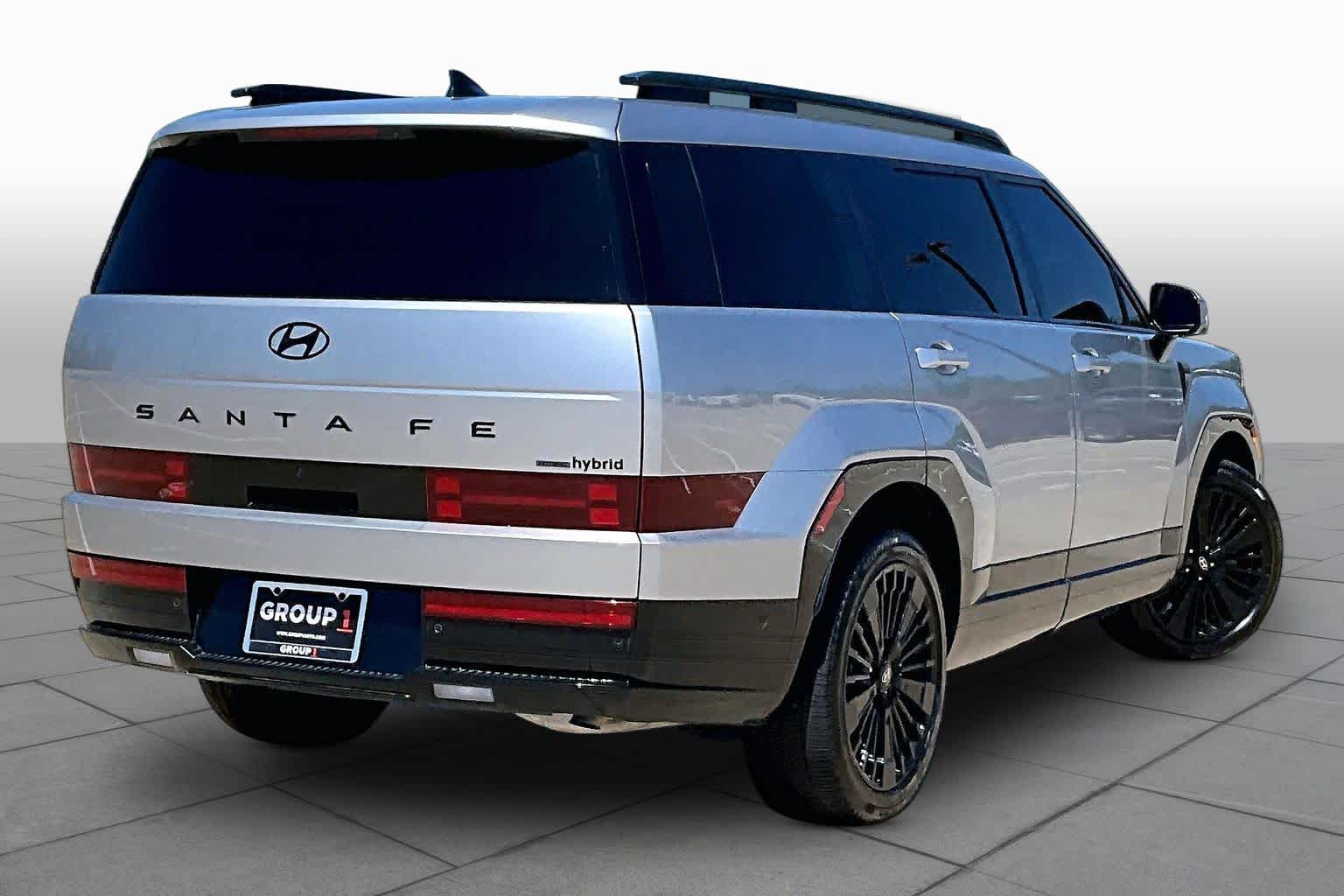 2024 Hyundai Santa Fe Hybrid Calligraphy Shimmering Silver at Lexus Southwest Houston
