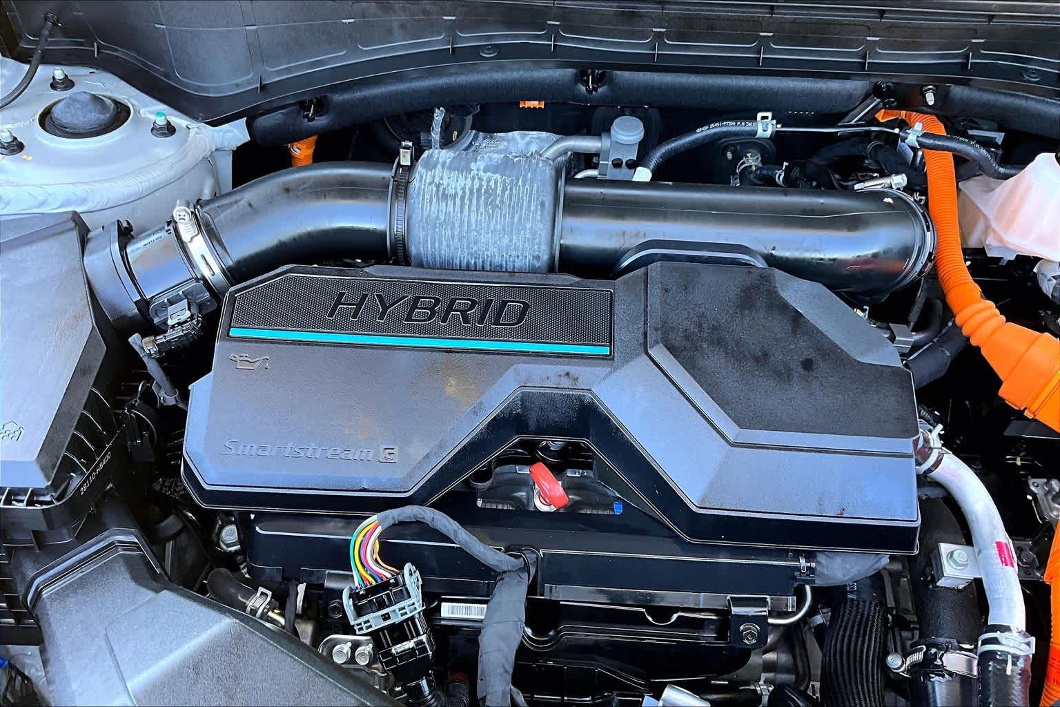 2024 Hyundai Santa Fe Hybrid Calligraphy Shimmering Silver at Lexus Southwest Houston