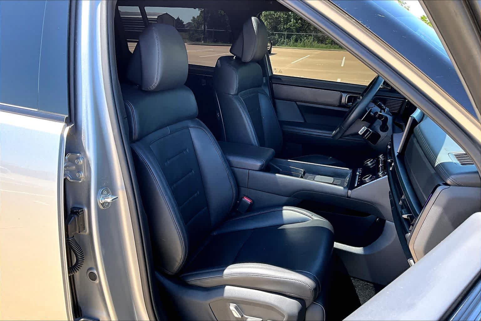 2024 Hyundai Santa Fe Hybrid Calligraphy Shimmering Silver at Lexus Southwest Houston