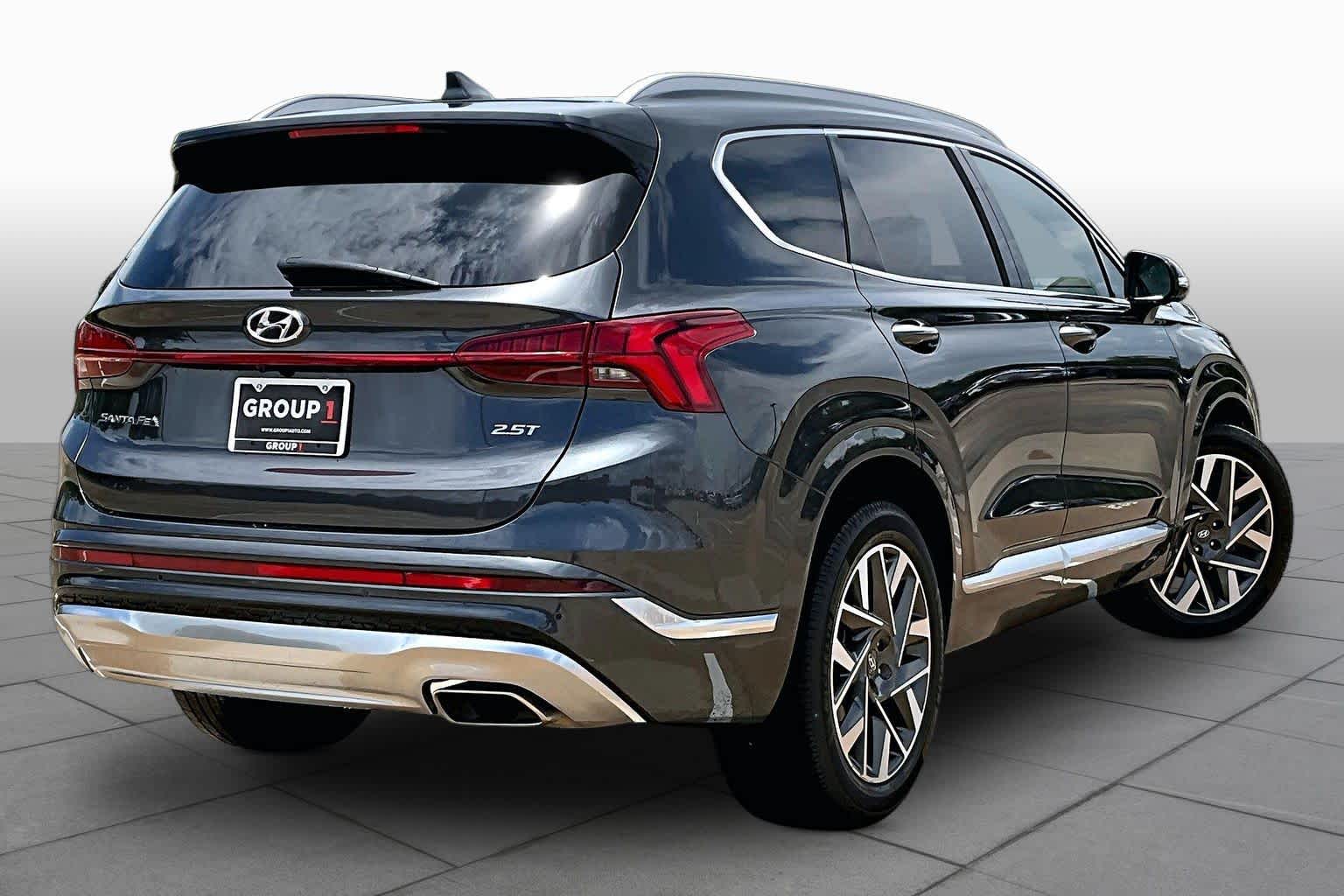 2023 Hyundai Santa Fe Calligraphy Portofino Gray at AutoNation USA Katy