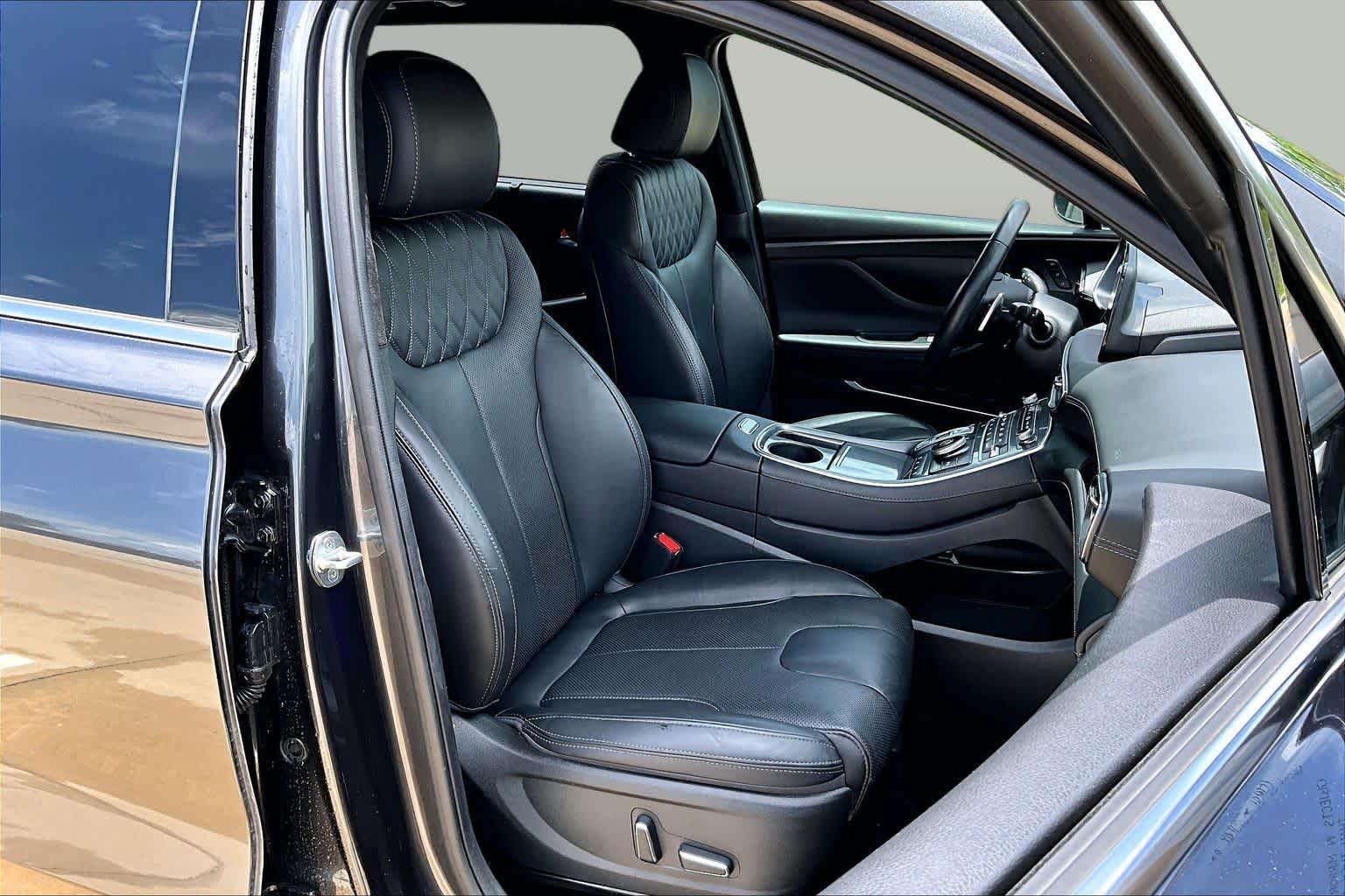 2023 Hyundai Santa Fe Calligraphy Portofino Gray at AutoNation USA Katy