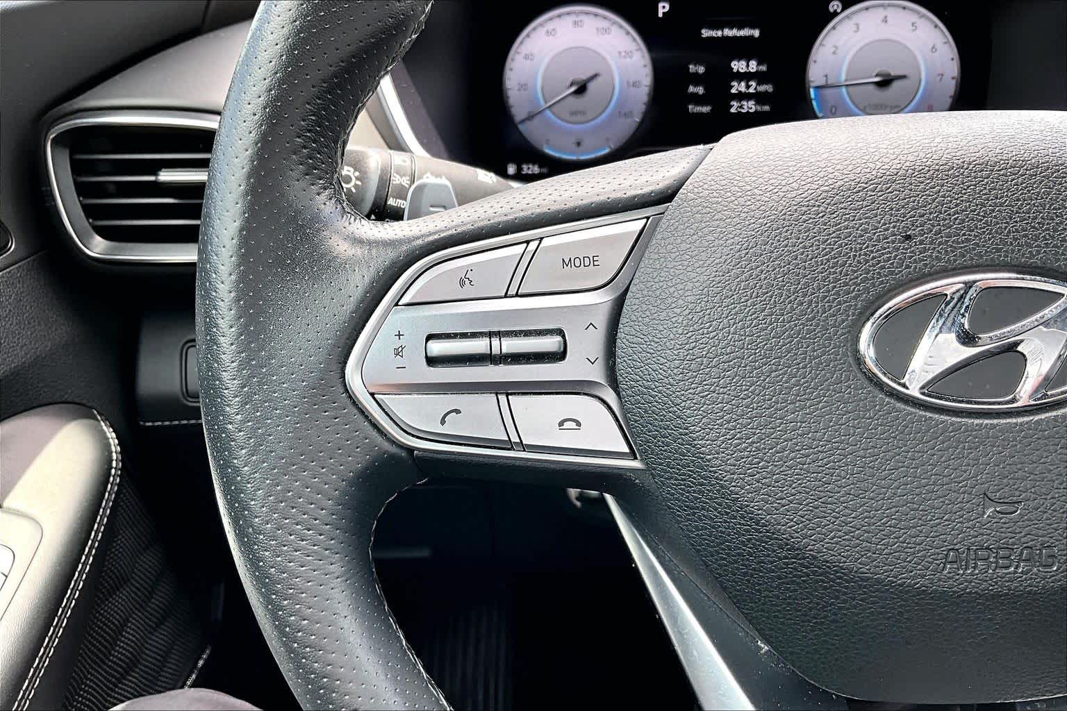2023 Hyundai Santa Fe Calligraphy Portofino Gray at AutoNation USA Katy