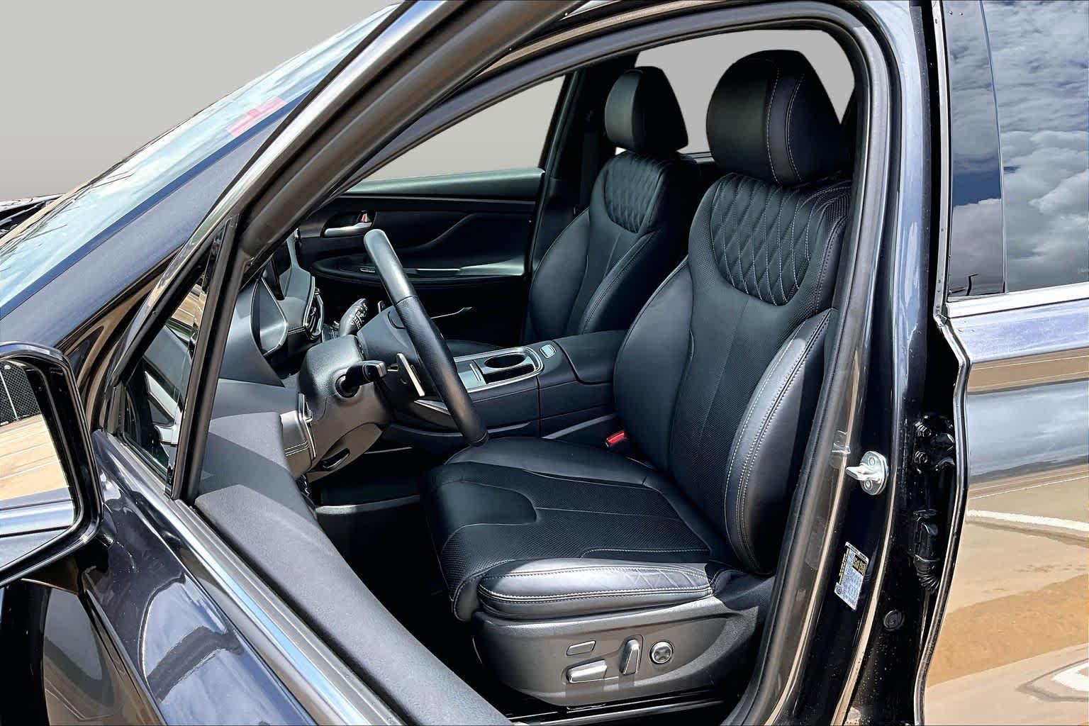 2023 Hyundai Santa Fe Calligraphy Portofino Gray at AutoNation USA Katy