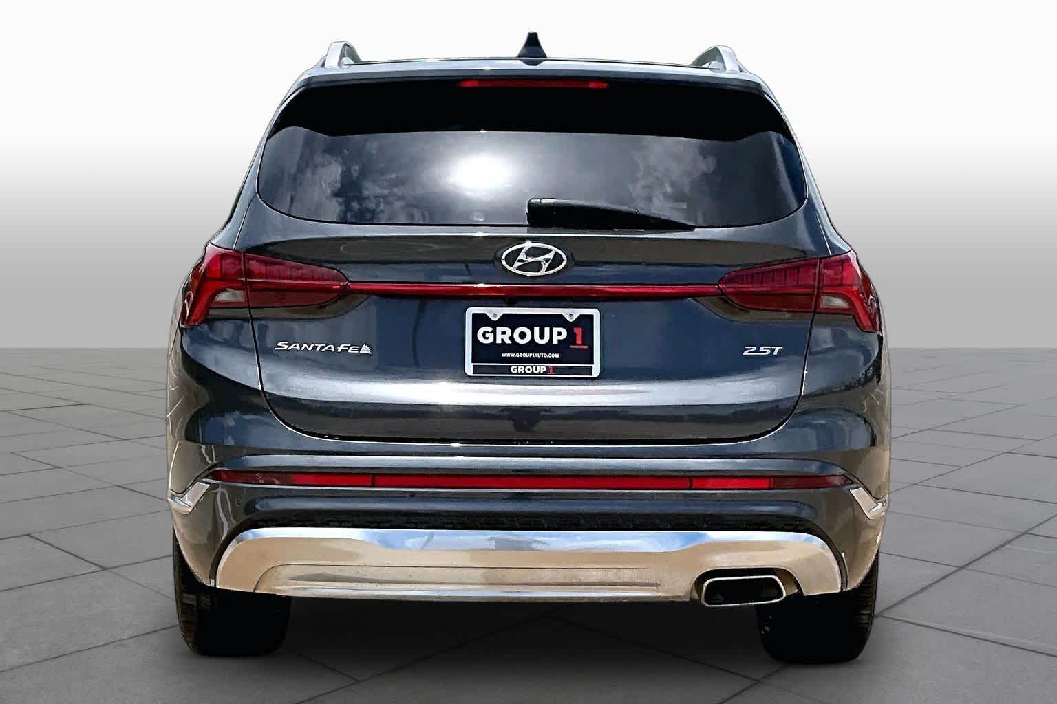 2023 Hyundai Santa Fe Calligraphy Portofino Gray at AutoNation USA Katy