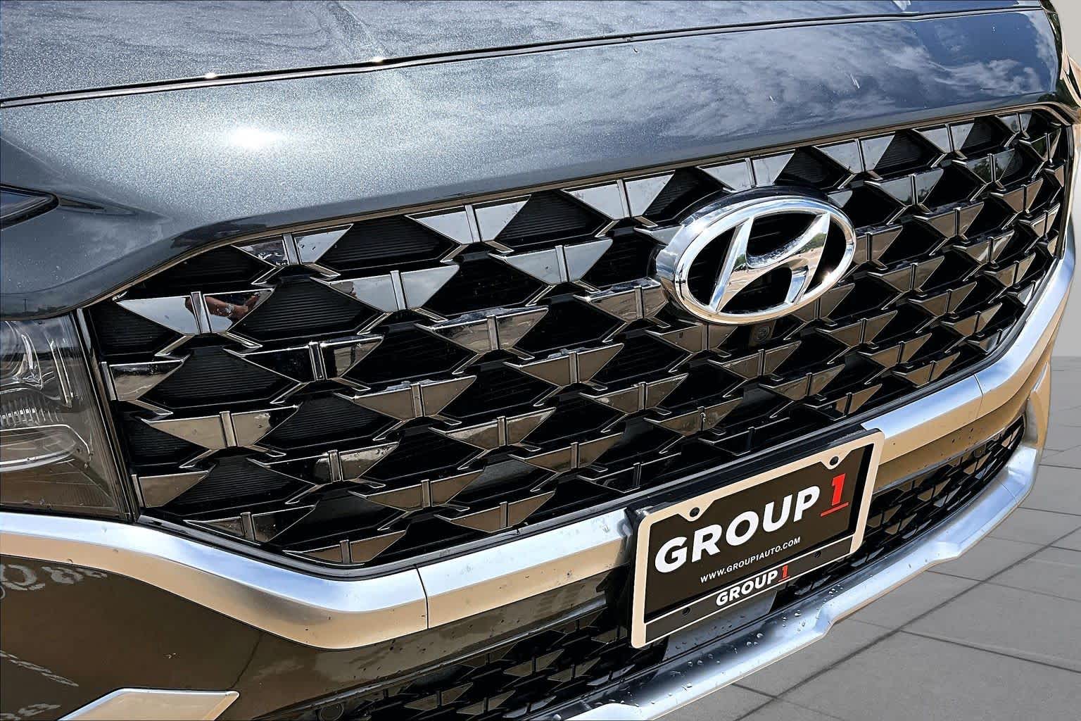 2023 Hyundai Santa Fe Calligraphy Portofino Gray at AutoNation USA Katy