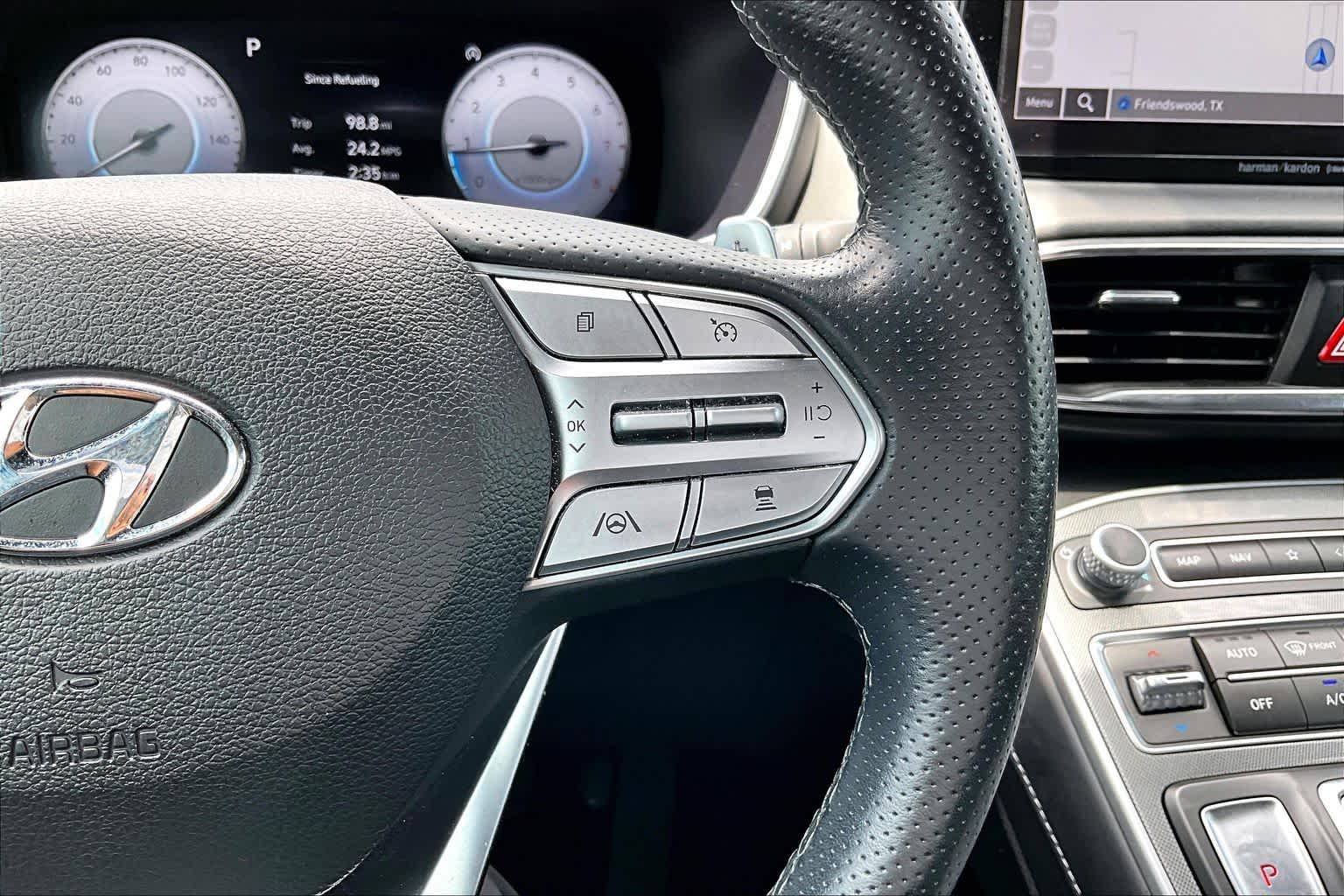 2023 Hyundai Santa Fe Calligraphy Portofino Gray at AutoNation USA Katy