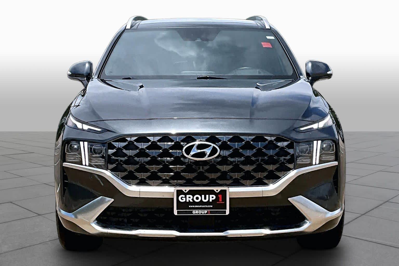 2023 Hyundai Santa Fe Calligraphy Portofino Gray at AutoNation USA Katy