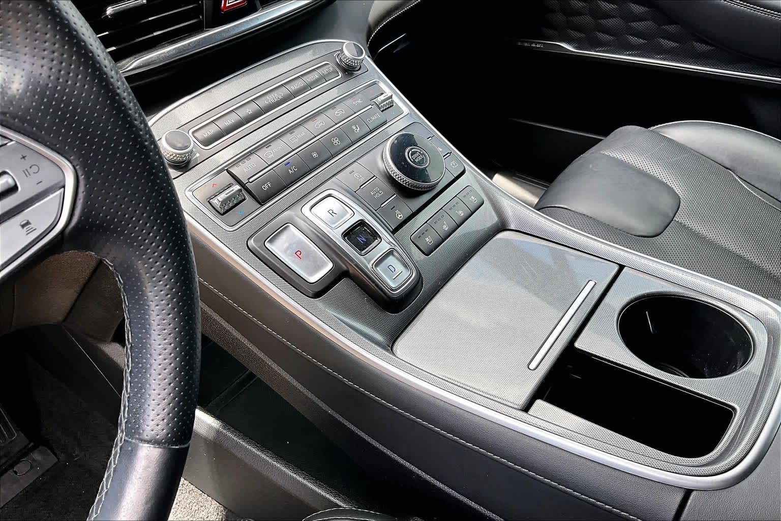 2023 Hyundai Santa Fe Calligraphy Portofino Gray at AutoNation USA Katy