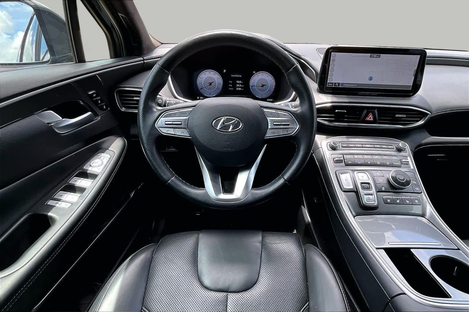 2023 Hyundai Santa Fe Calligraphy Portofino Gray at AutoNation USA Katy
