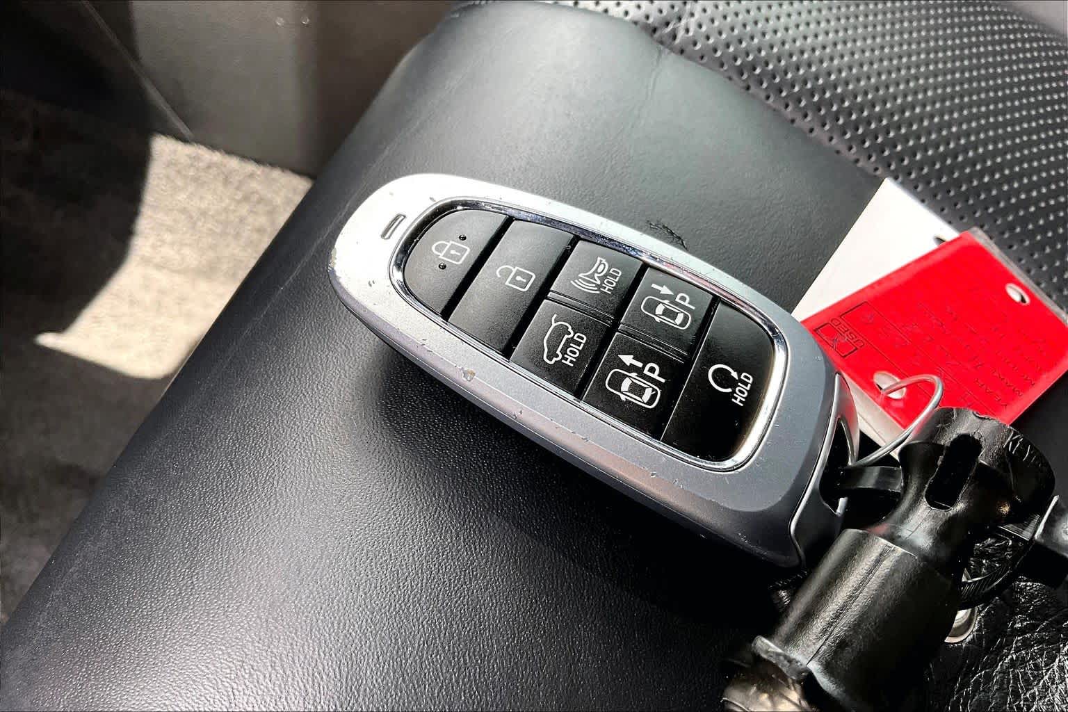 2023 Hyundai Santa Fe Calligraphy Portofino Gray at AutoNation USA Katy