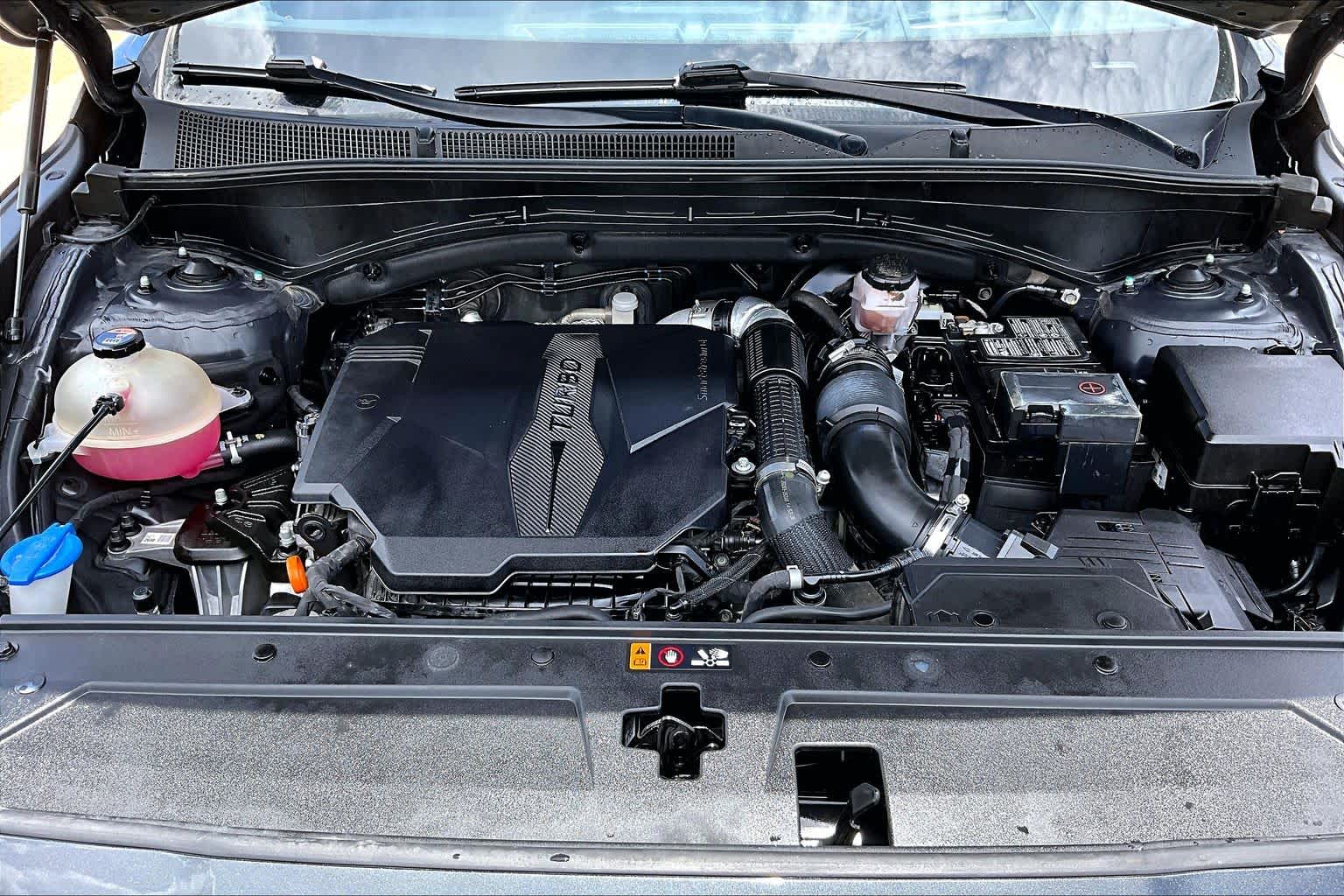 2023 Hyundai Santa Fe Calligraphy Portofino Gray at AutoNation USA Katy