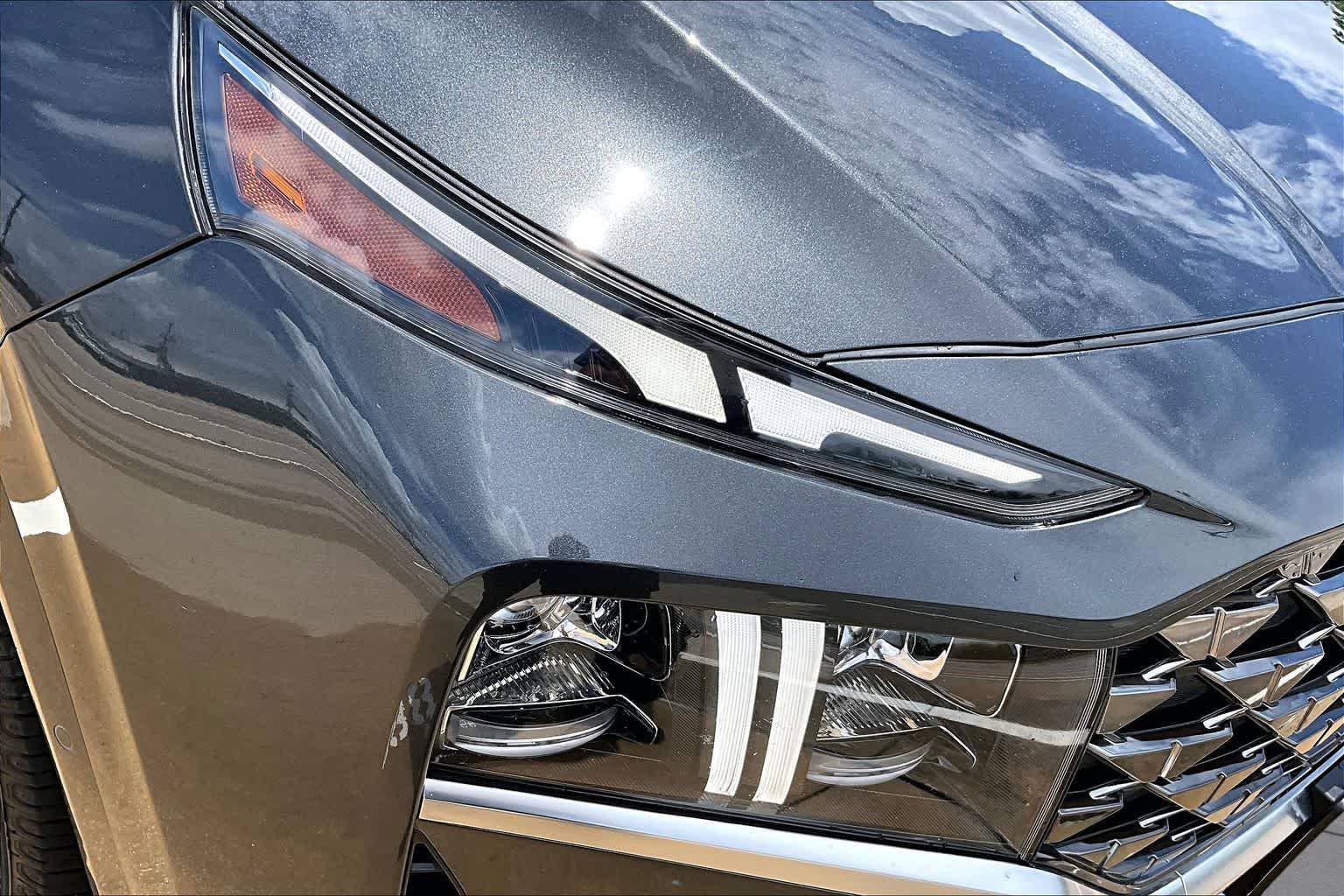 2023 Hyundai Santa Fe Calligraphy Portofino Gray at AutoNation Chevrolet Gulf Fwy