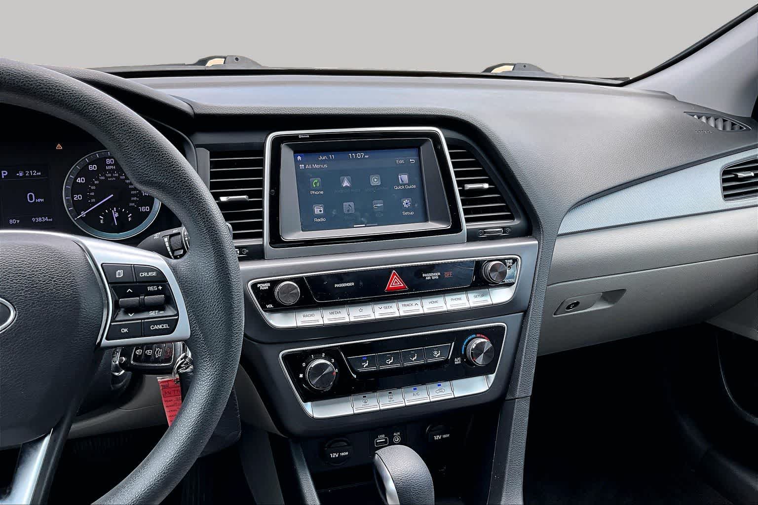 2019 Hyundai Sonata SE Phantom Black at HGreg Houston