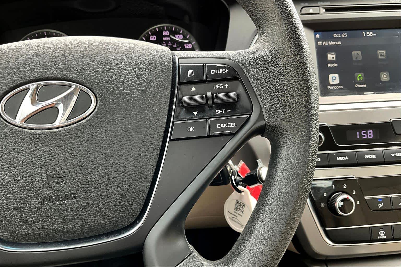 2017 Hyundai Sonata SE Phantom Black at Ron Craft Chevrolet Cadillac