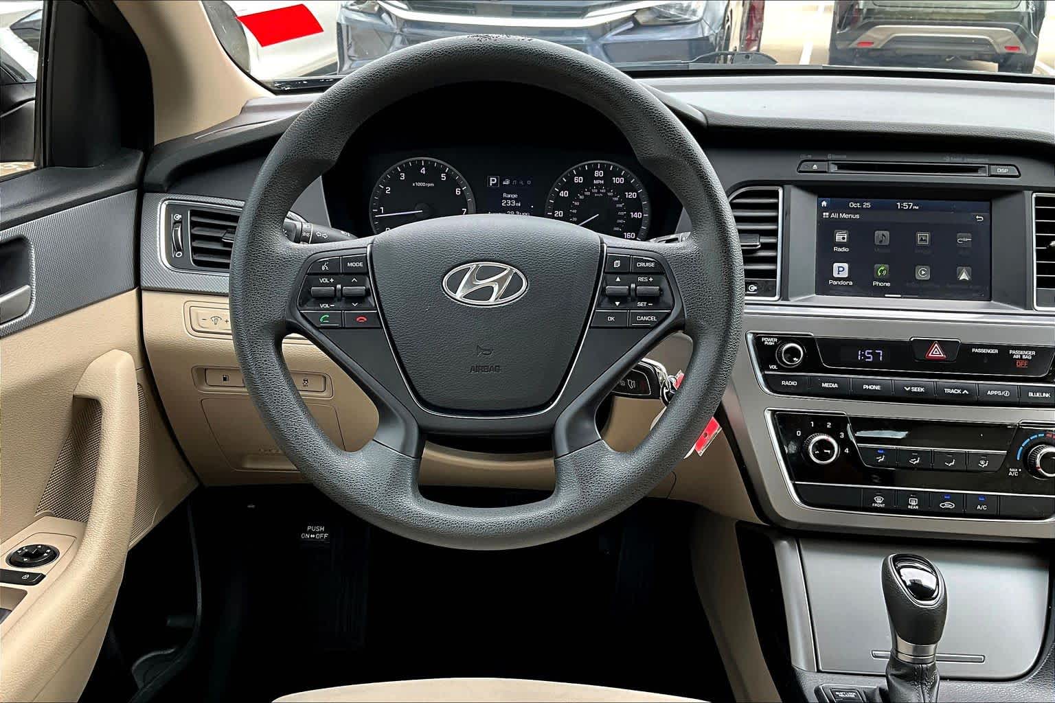 2017 Hyundai Sonata SE Phantom Black at Ron Craft Chevrolet Cadillac