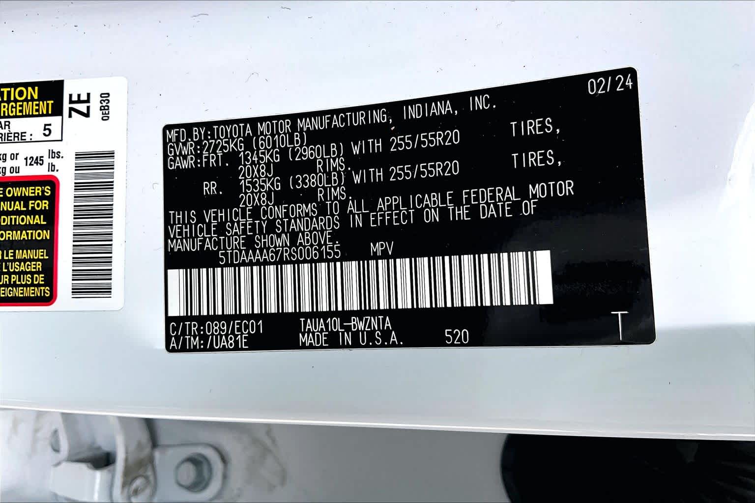 2024 Lexus TX 350  Wind Chill Pearl at Lexus of Clear Lake