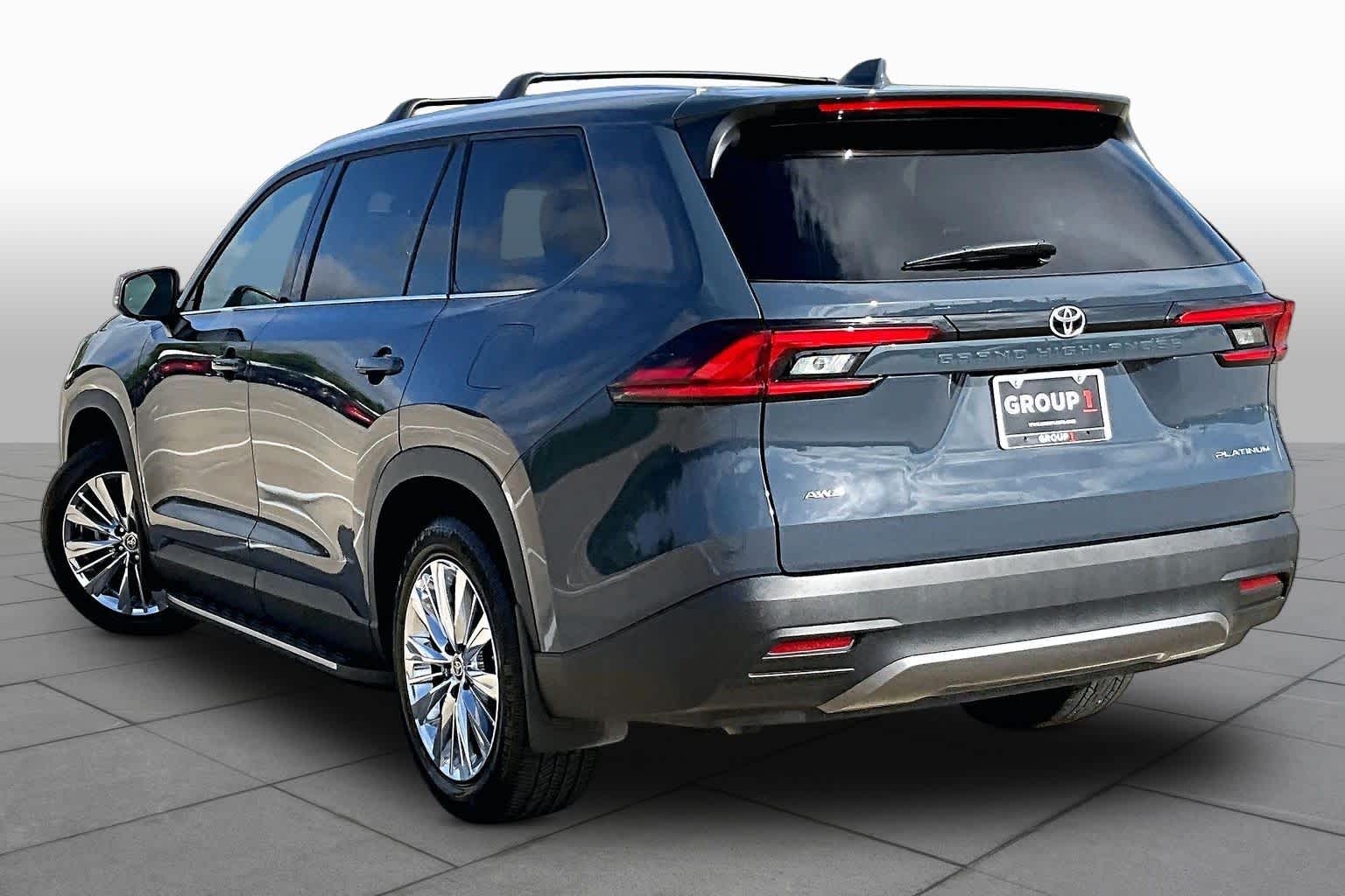 2025 Toyota Grand Highlander Platinum Storm Cloud at Group 1 Toyota Southwest
