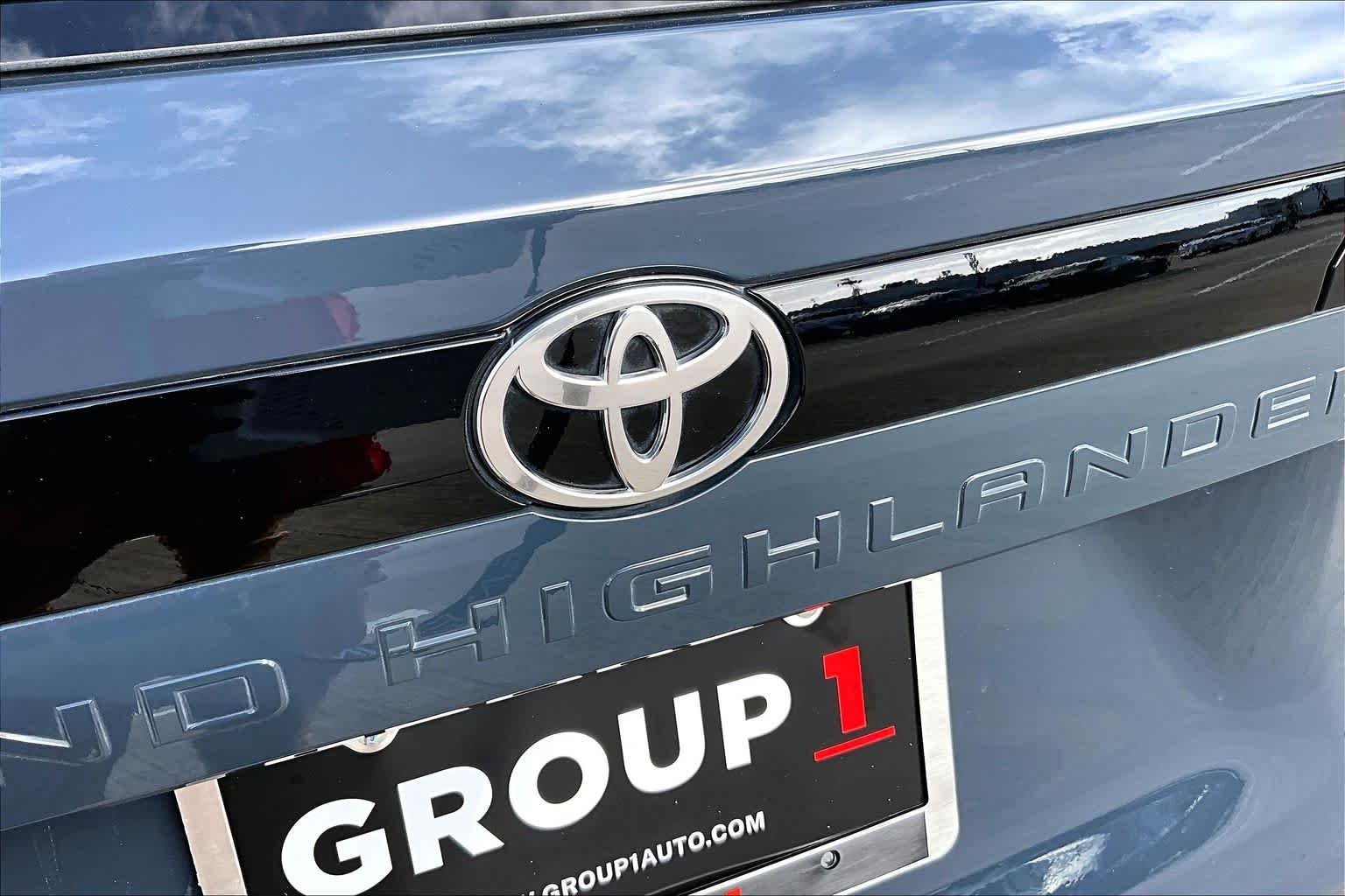 2025 Toyota Grand Highlander Platinum Storm Cloud at Group 1 Toyota Southwest