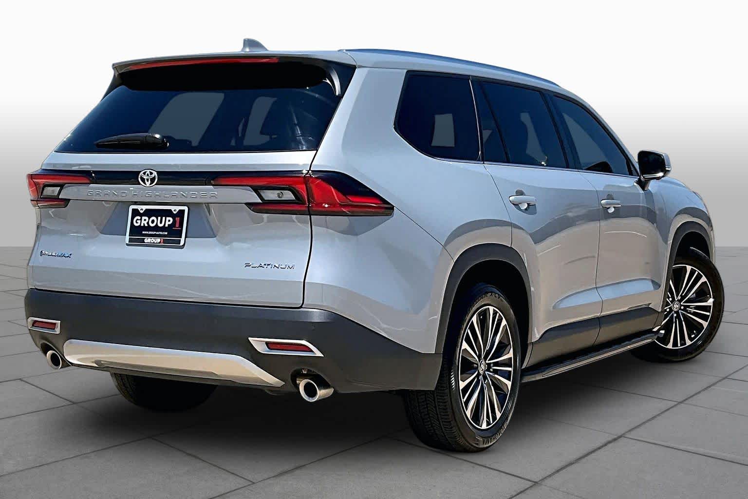 2026 Toyota Grand Highlander Hybrid MAX Platinum Cement at Group 1 Toyota Southwest