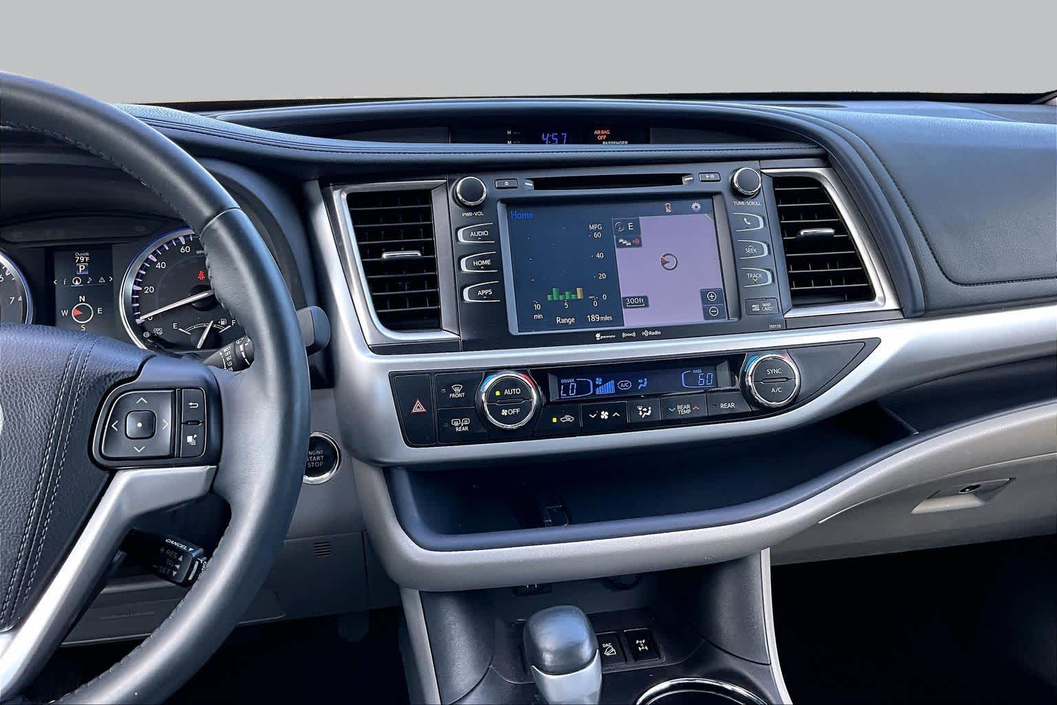 2016 Toyota Highlander XLE Silver Sky Metallic at AutoNation Toyota Gulf Fwy