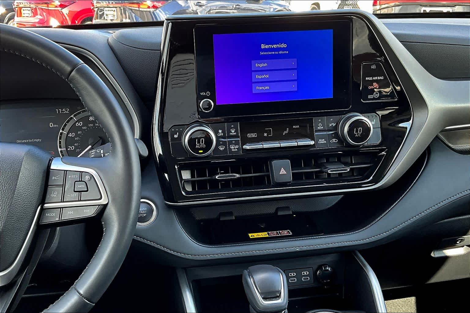 2025 Toyota Highlander XLE Magnetic Gray Metallic at AutoNation Toyota Gulf Fwy