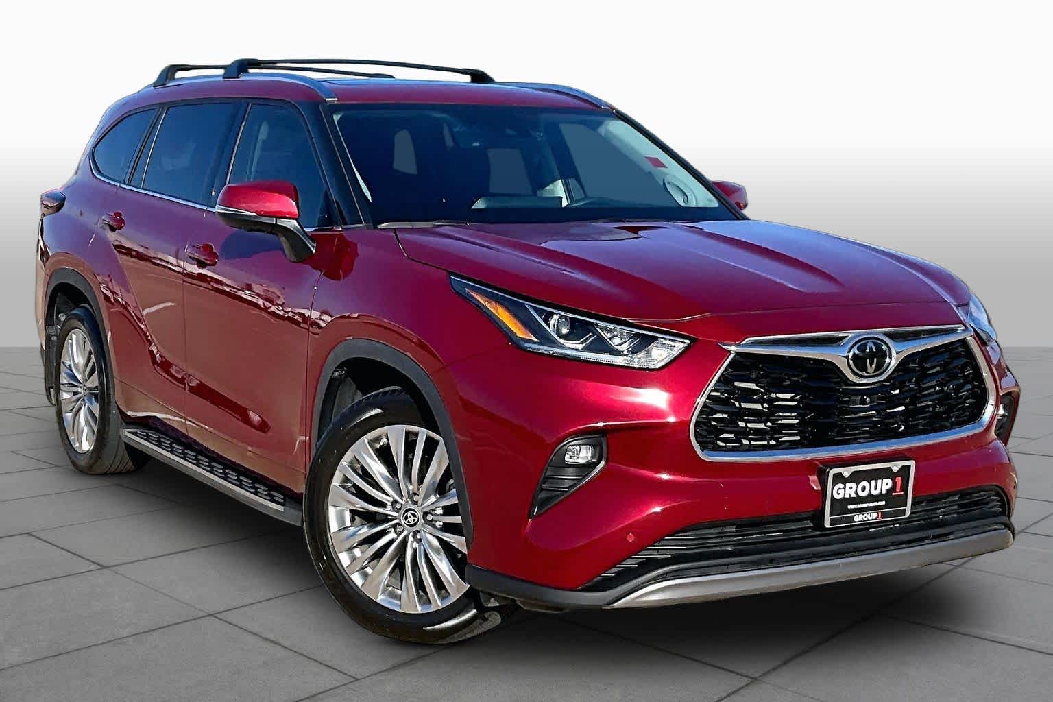 2024 Toyota Highlander Platinum Ruby Flare Pearl at Lexus of Clear Lake