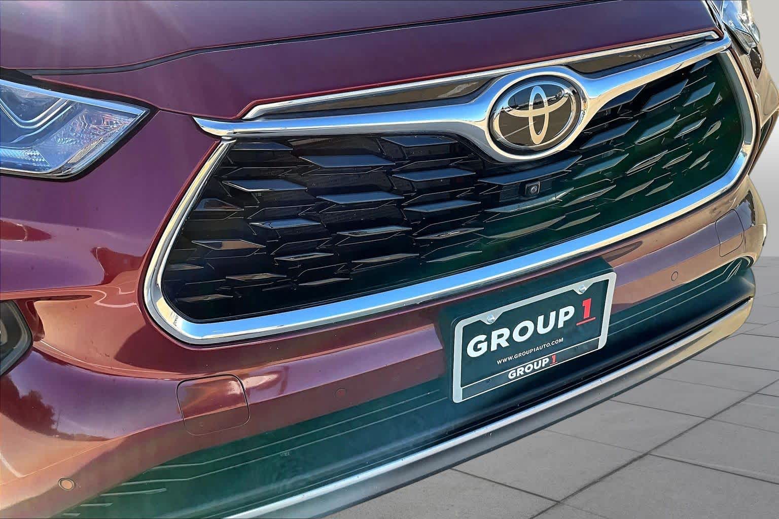 2024 Toyota Highlander Platinum Ruby Flare Pearl at Lexus of Clear Lake