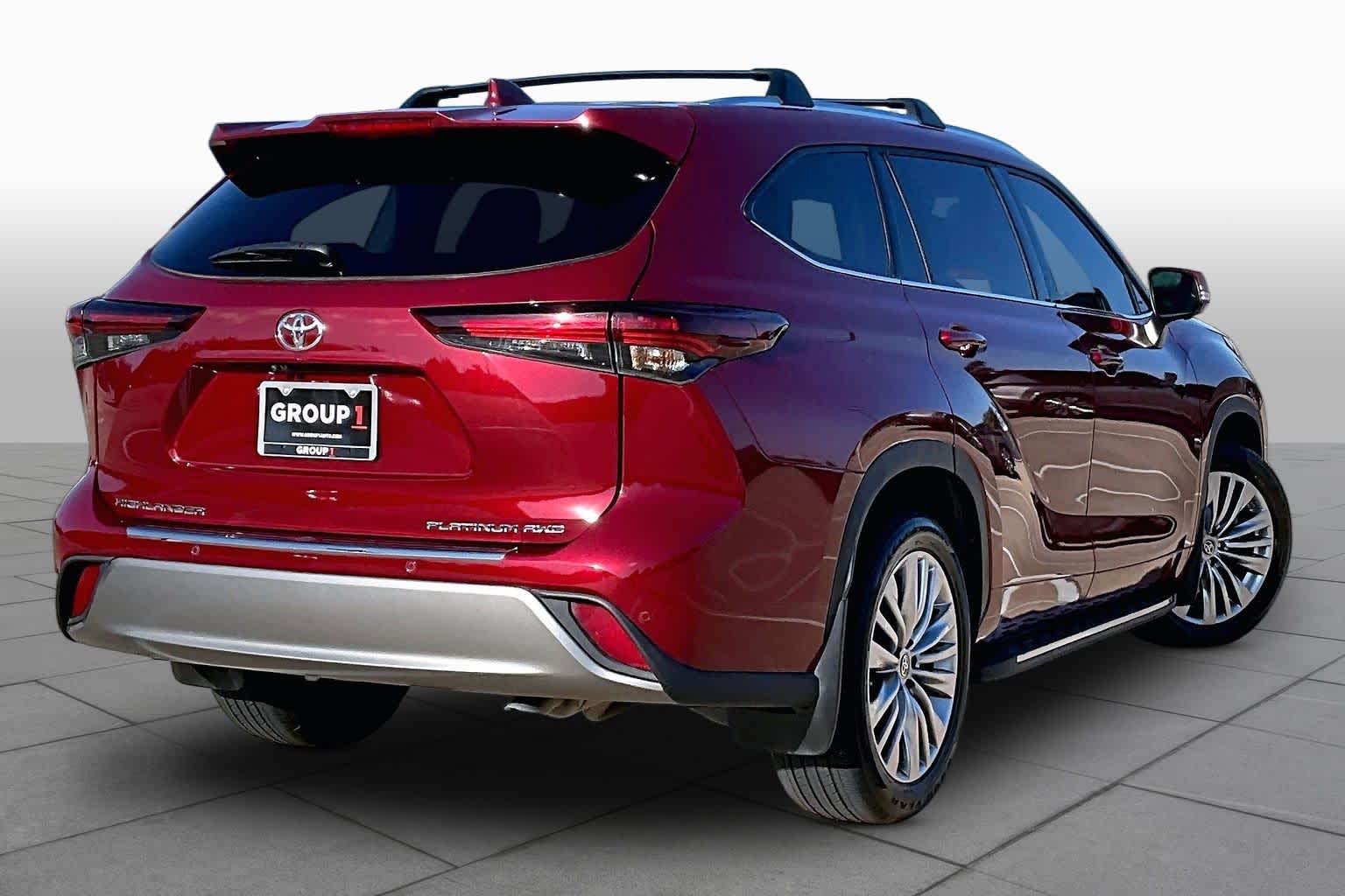 2024 Toyota Highlander Platinum Ruby Flare Pearl at Lexus of Clear Lake