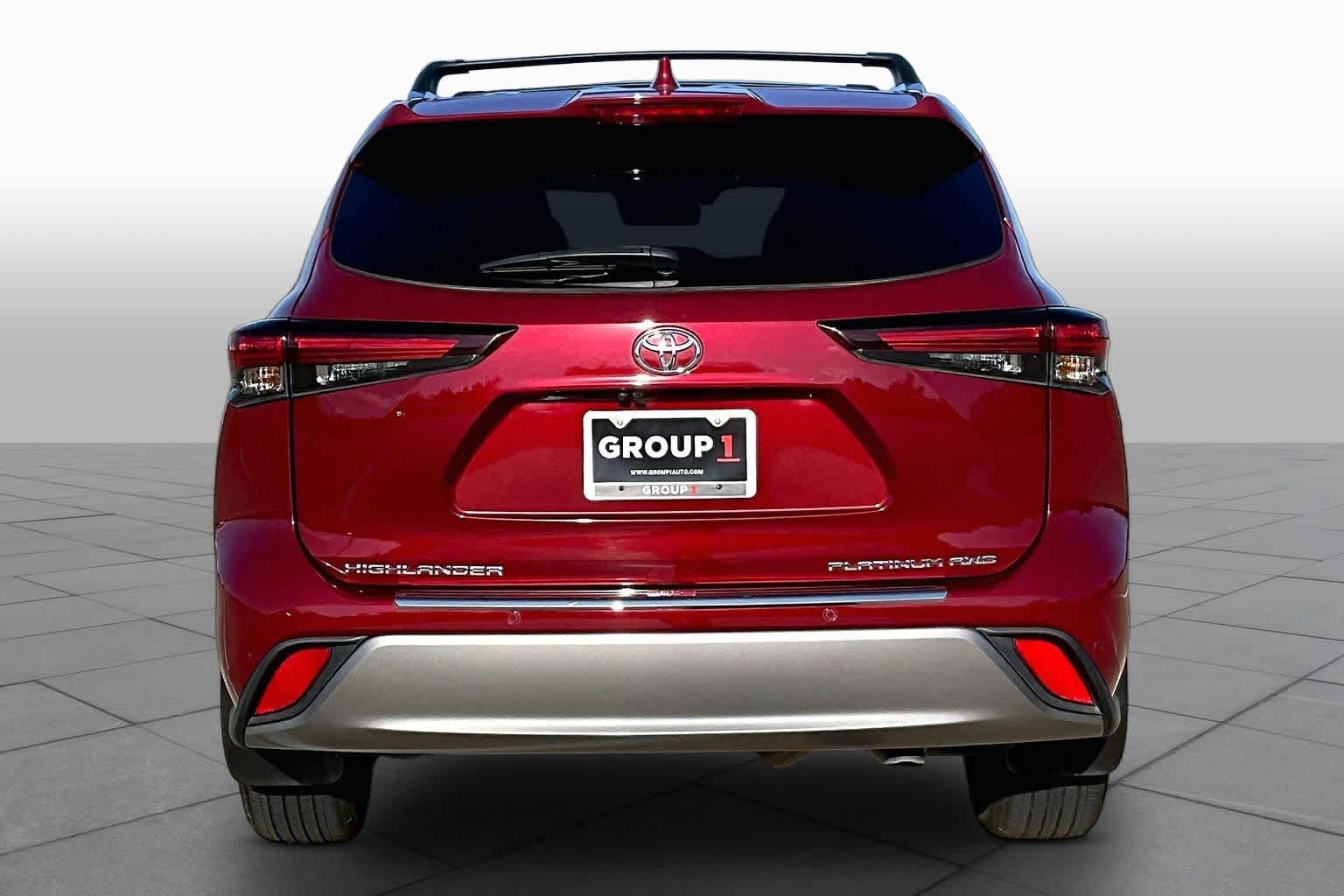 2024 Toyota Highlander Platinum Ruby Flare Pearl at Lexus of Clear Lake