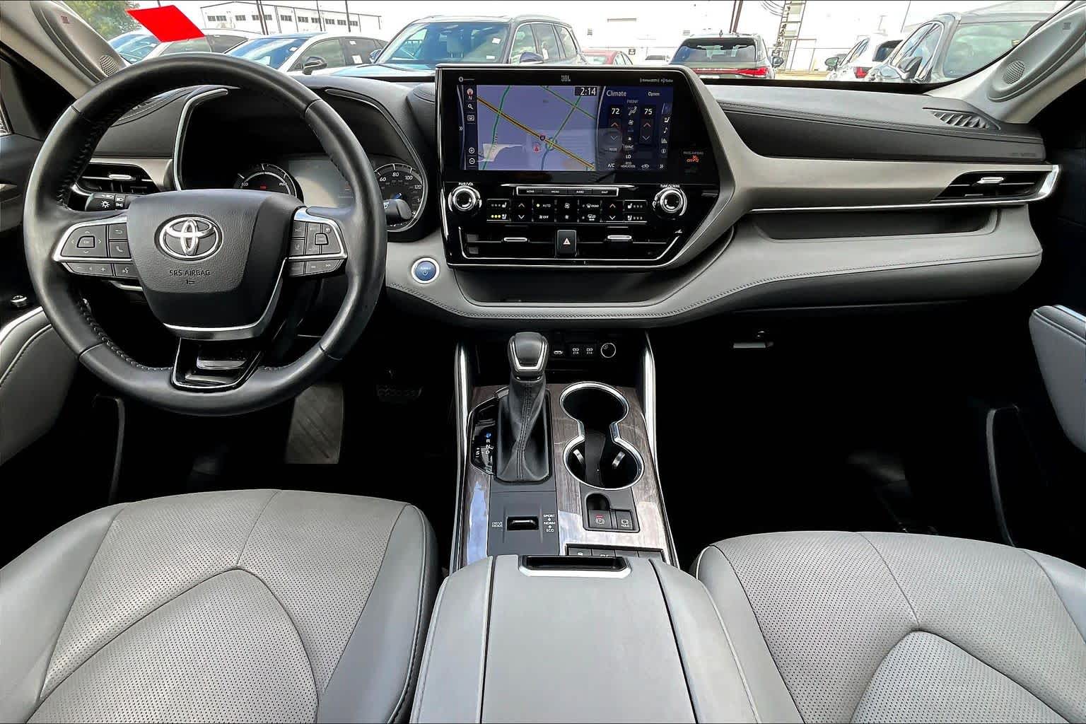 2021 Toyota Highlander Hybrid Limited Magnetic Gray Metallic at Tomball Chrysler Dodge Jeep Ram