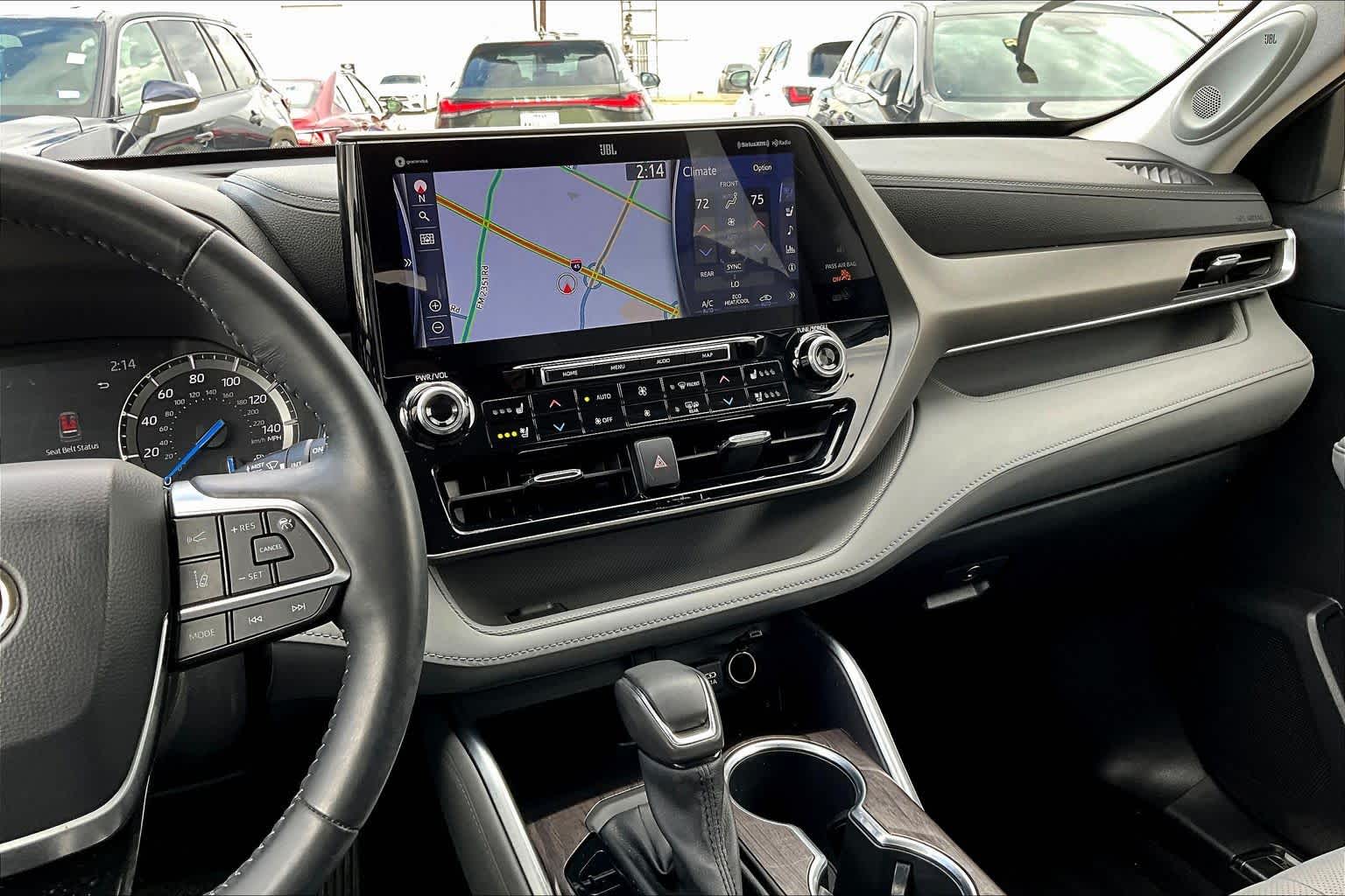 2021 Toyota Highlander Hybrid Limited Magnetic Gray Metallic at Tomball Chrysler Dodge Jeep Ram