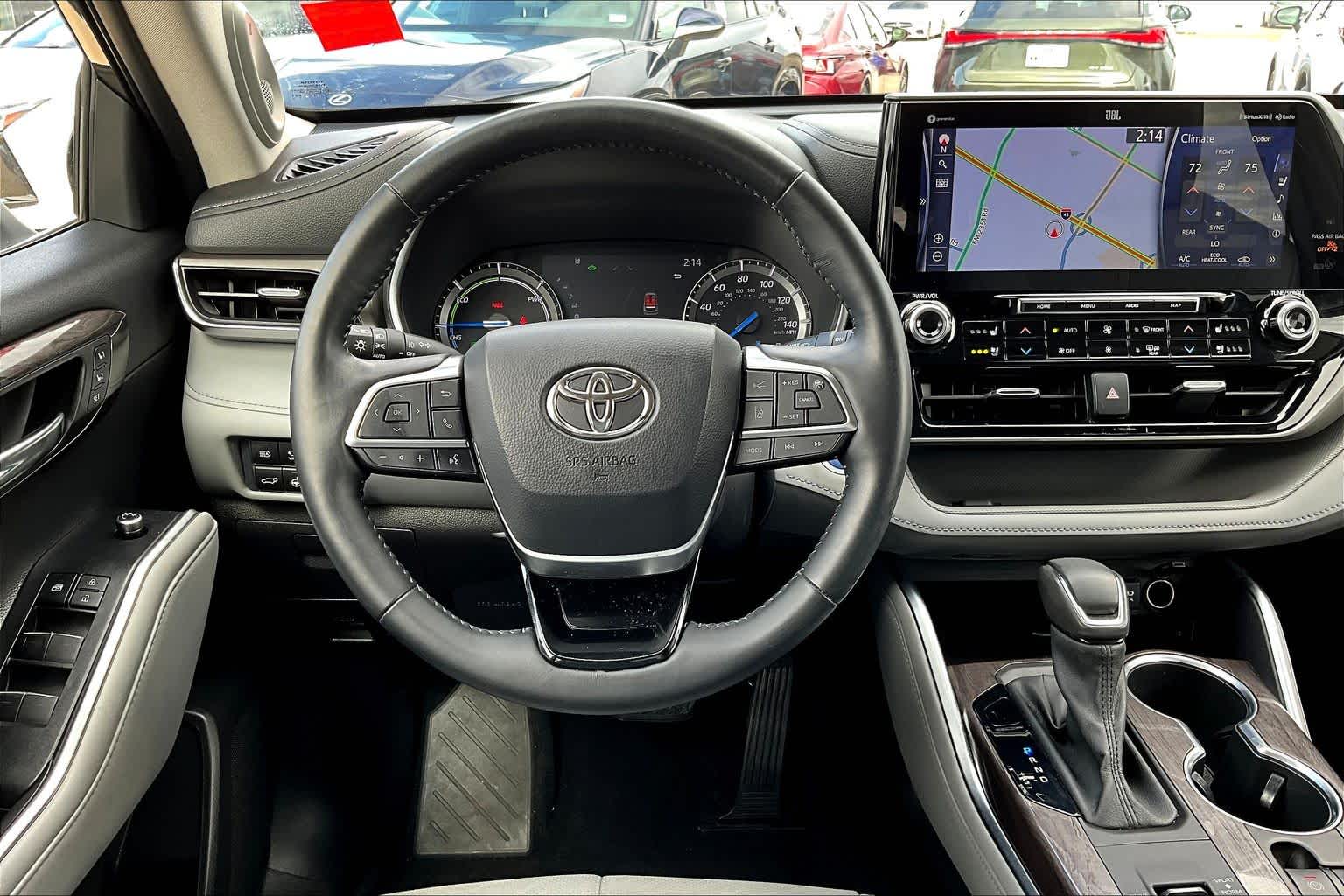 2021 Toyota Highlander Hybrid Limited Magnetic Gray Metallic at Tomball Chrysler Dodge Jeep Ram