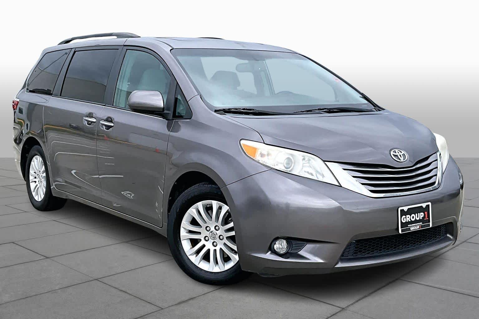 2016 Toyota Sienna XLE Predawn Gray Mica at Honda of Clear Lake