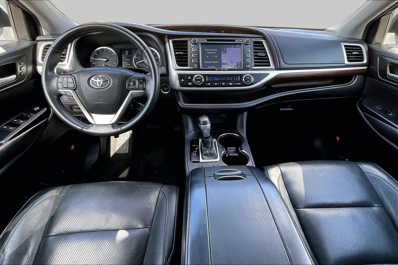 2016 Toyota Highlander Limited Silver Sky Metallic at Texan GMC Buick